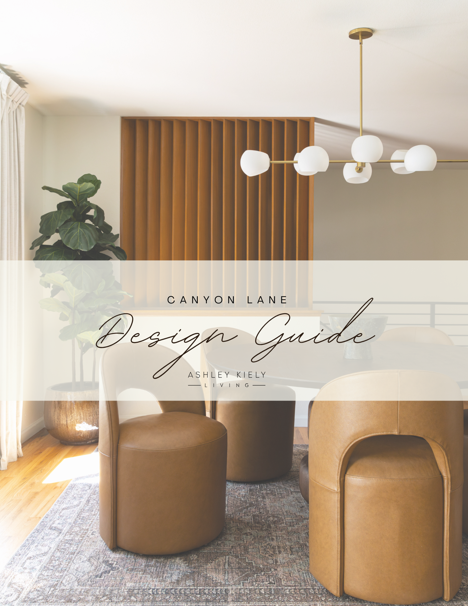 Canyon Lane Design Guide
