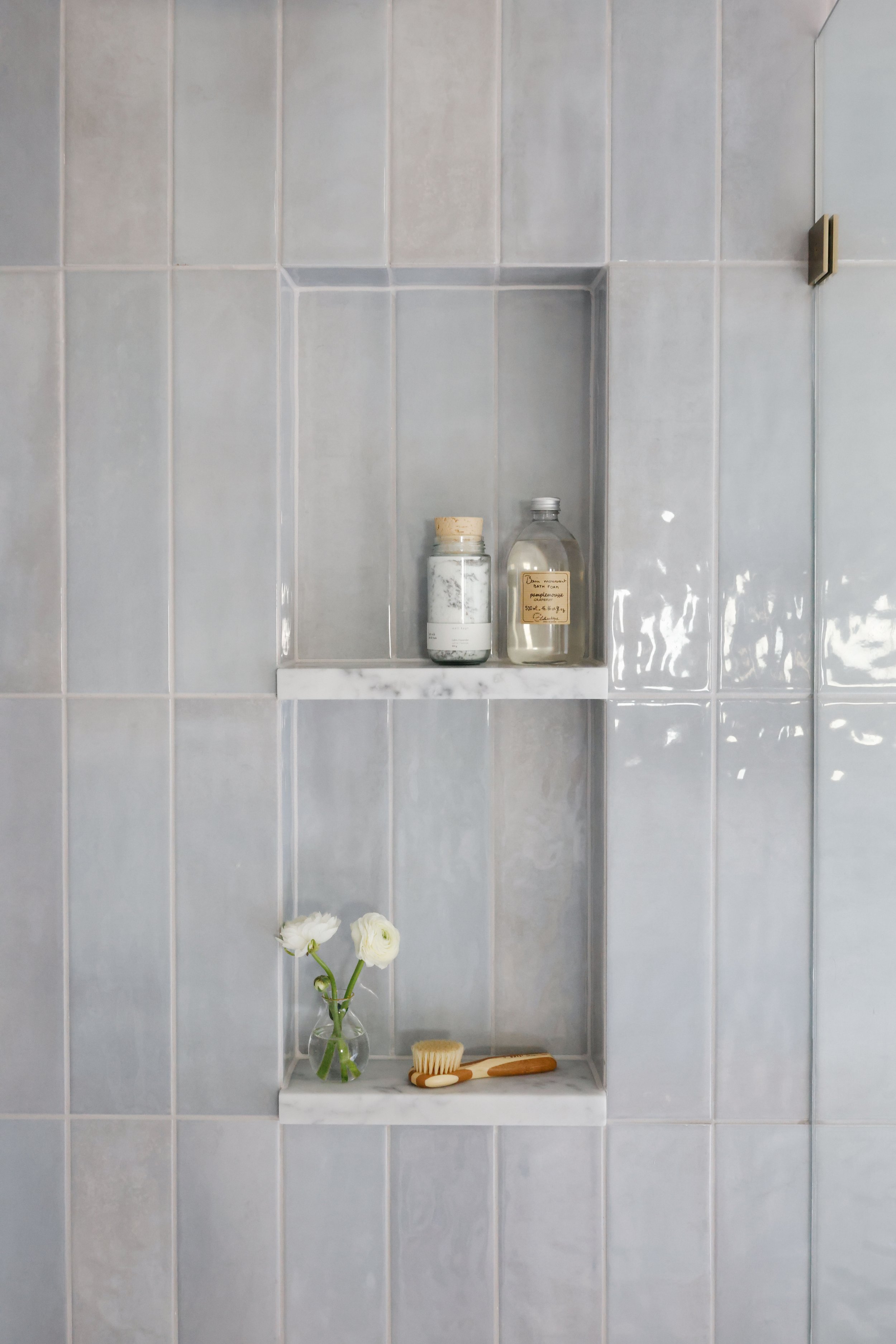 Marble Custom Shower Niche