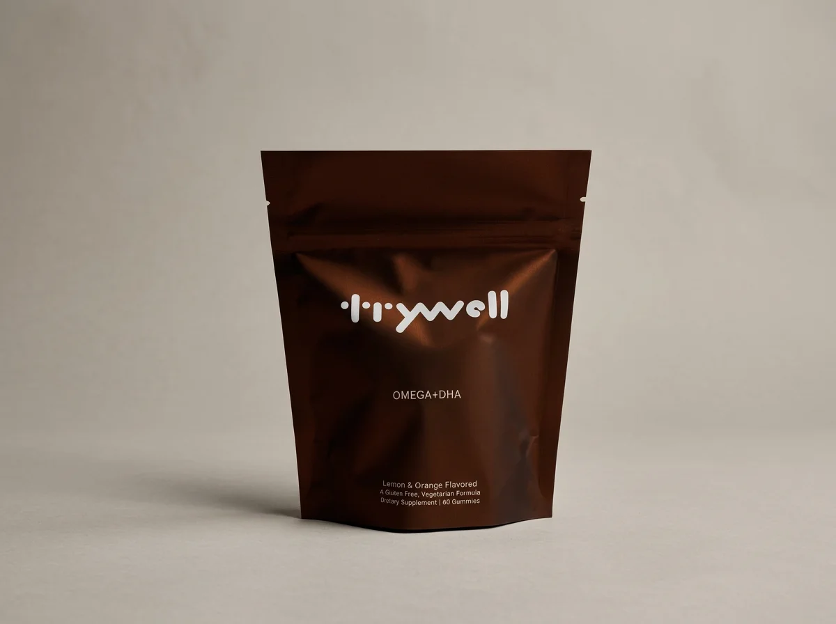 Trywell Omega 3 + DHA Daily Supplement Leisure & Joie Trywell Daily Supplements Unisex Daily Gummies Health Wellness