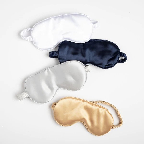 LEISURE & JOIE MADE BY YOKE SILK EYE MASK SLEEP WELL SLEEP CARE BEAUTY ANTI-AGING SKIN PROTECTION