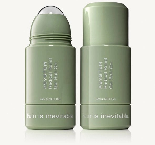 Asystem Radical Relief Gel Roll On Leisure & Joie Unisex Pain Relief Pain Reliever Asystem Pain Relief Roll On Wellness
