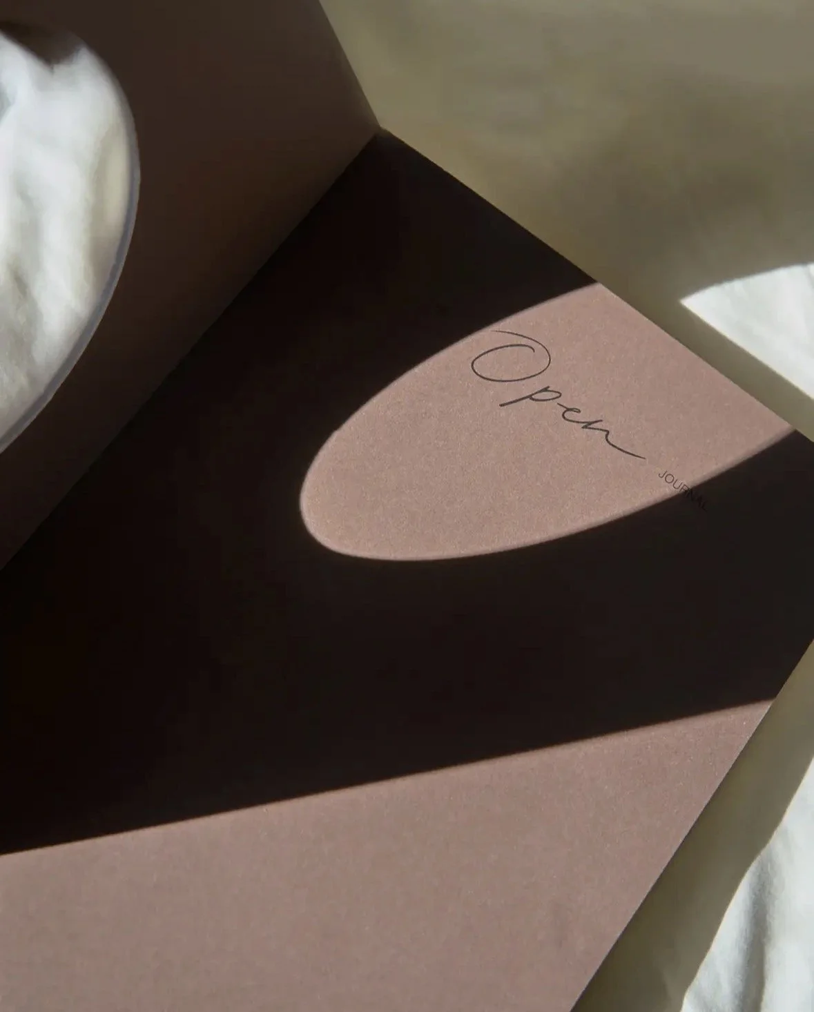 Leisure and Joie Wilde House Paper Open Journal in Espresso