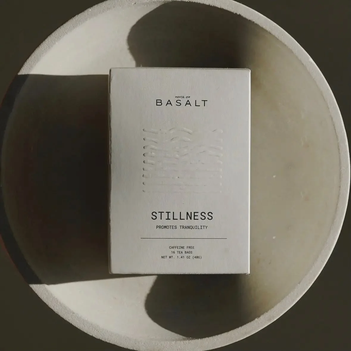 Stillness in life is not a ritual to perfect, but a moment to ease into.

House of Basalt Stillness Tea guides you into that in-between space -
where silence becomes leisure and nothing more is required of you.

No rush. No noise. Just the subtle art
