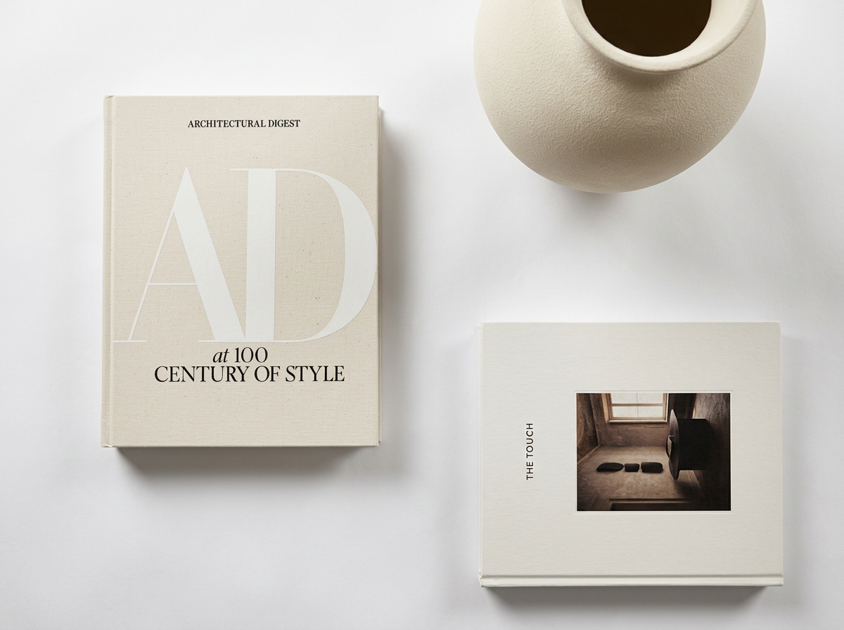 Leisure and Joie AD 100 Architectural Digest Luxury Coffee Table Book Curated Elevated Home Décor