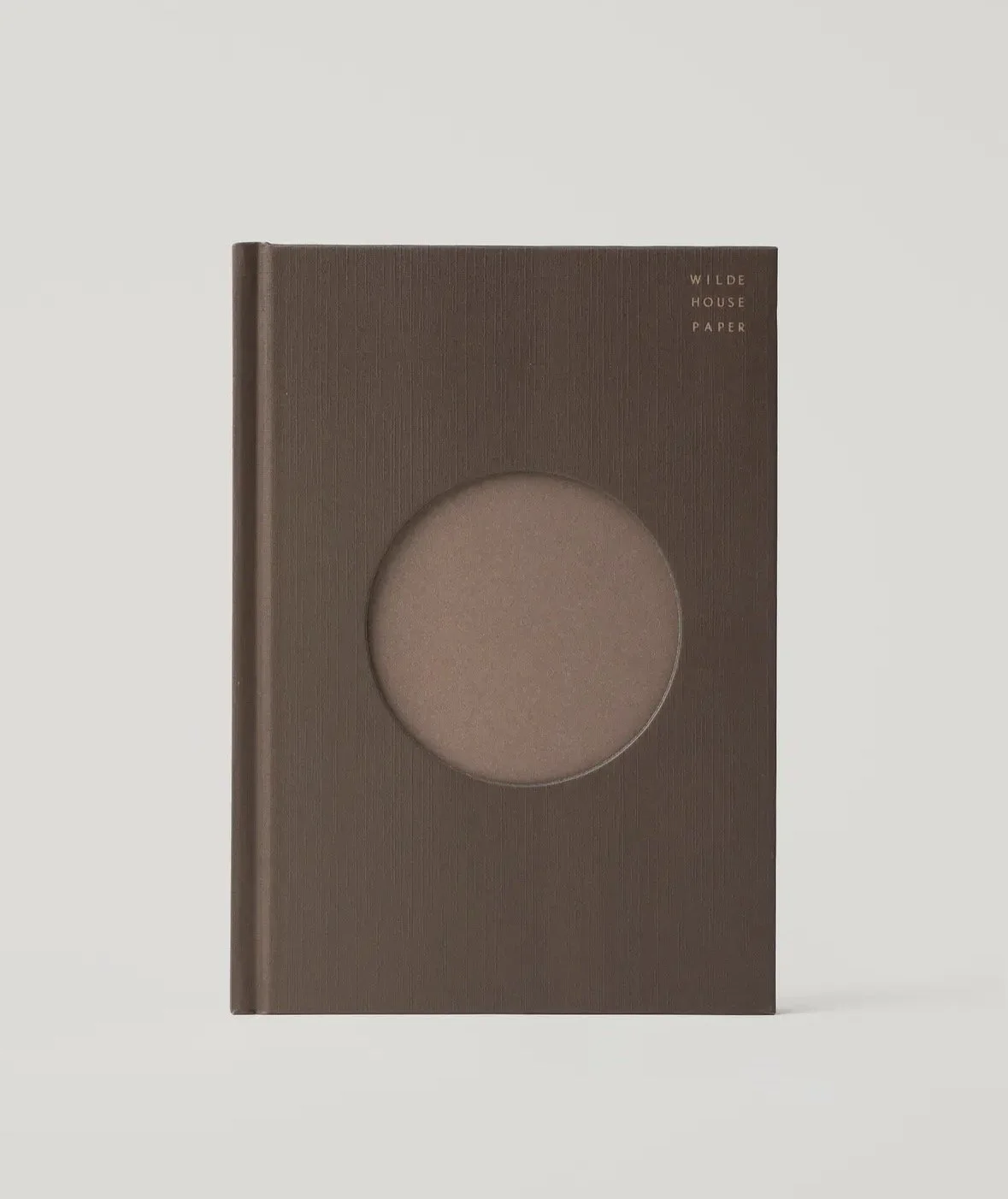 Wilde House Paper Open Journal in Espresso