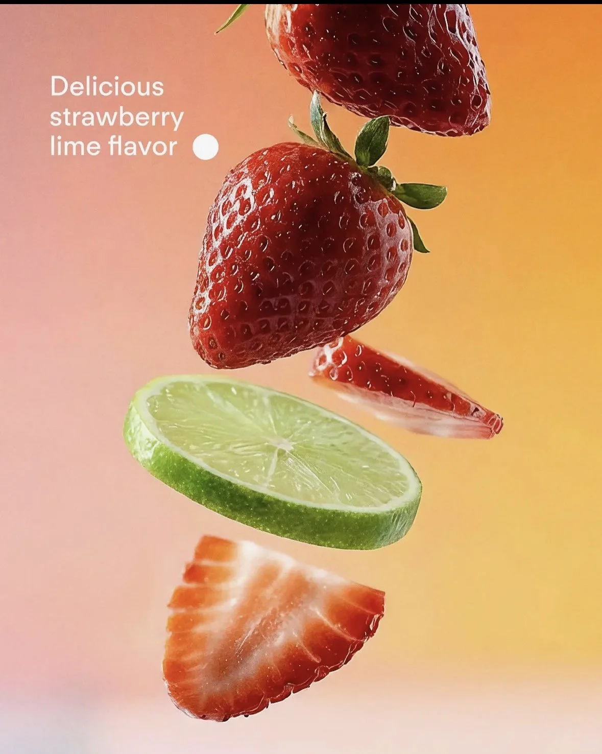 Sunny Within Longevity Strawberry Lime Longevity Supplement Leisure and Joie