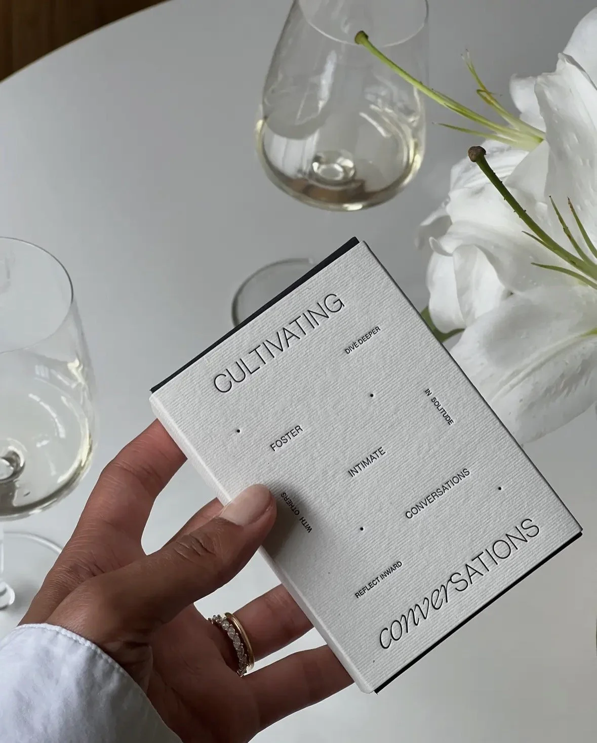 Wilde House Paper Cultivating Conversations Card Deck - ORIGINAL