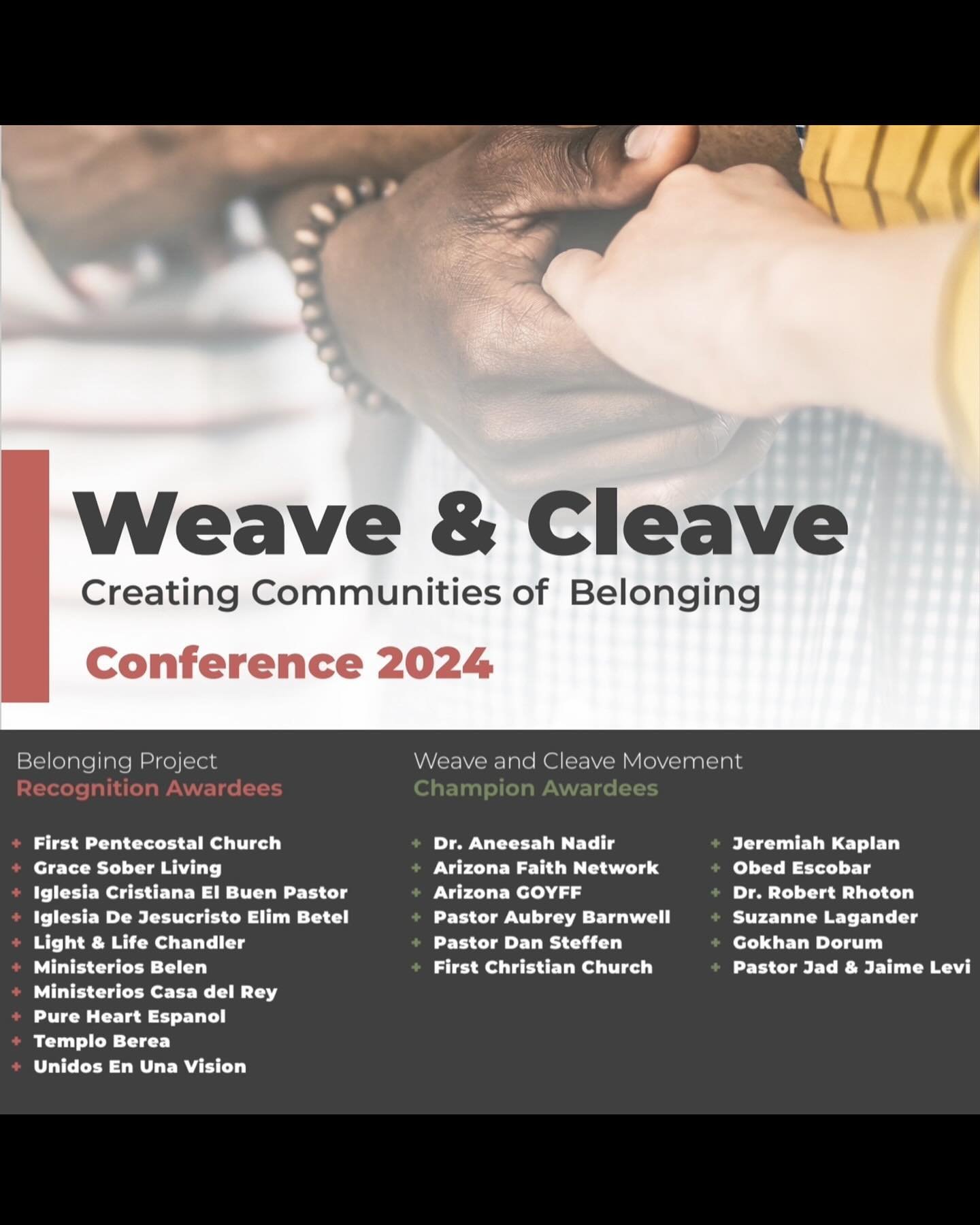 Two more days then&hellip; 
The 2nd Annual Weave and Cleave Conference! 

Registration: 
https://2ndweaveandcleave.eventbrite.com