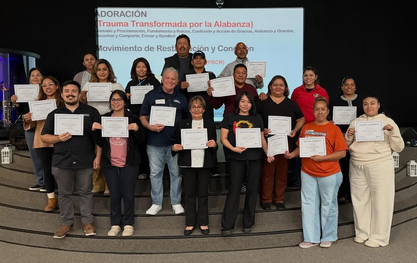 Unidos En Una Vision church leaders completed three month trauma transformed discipleship with Pastor Yoo! 

#faithcommunity #connection #mentalhealth #diversity #kingdomofgod #gospel #mission #traumainformedcare #compassion #thefaithfulcity #healing