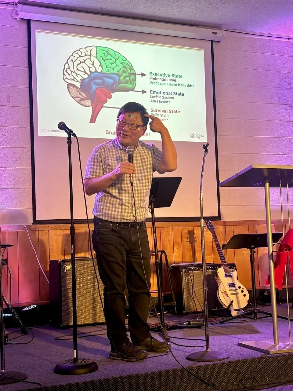 Pastor Yoo preached on Trauma Informed Care and God&rsquo;s unconditional love at Arizona Karen Baptist Church for English congregation with Tansy Kadoe in Phoenix 

#faithcommunity #connection #mentalhealth #diversity #kingdomofgod #gospel #mission 