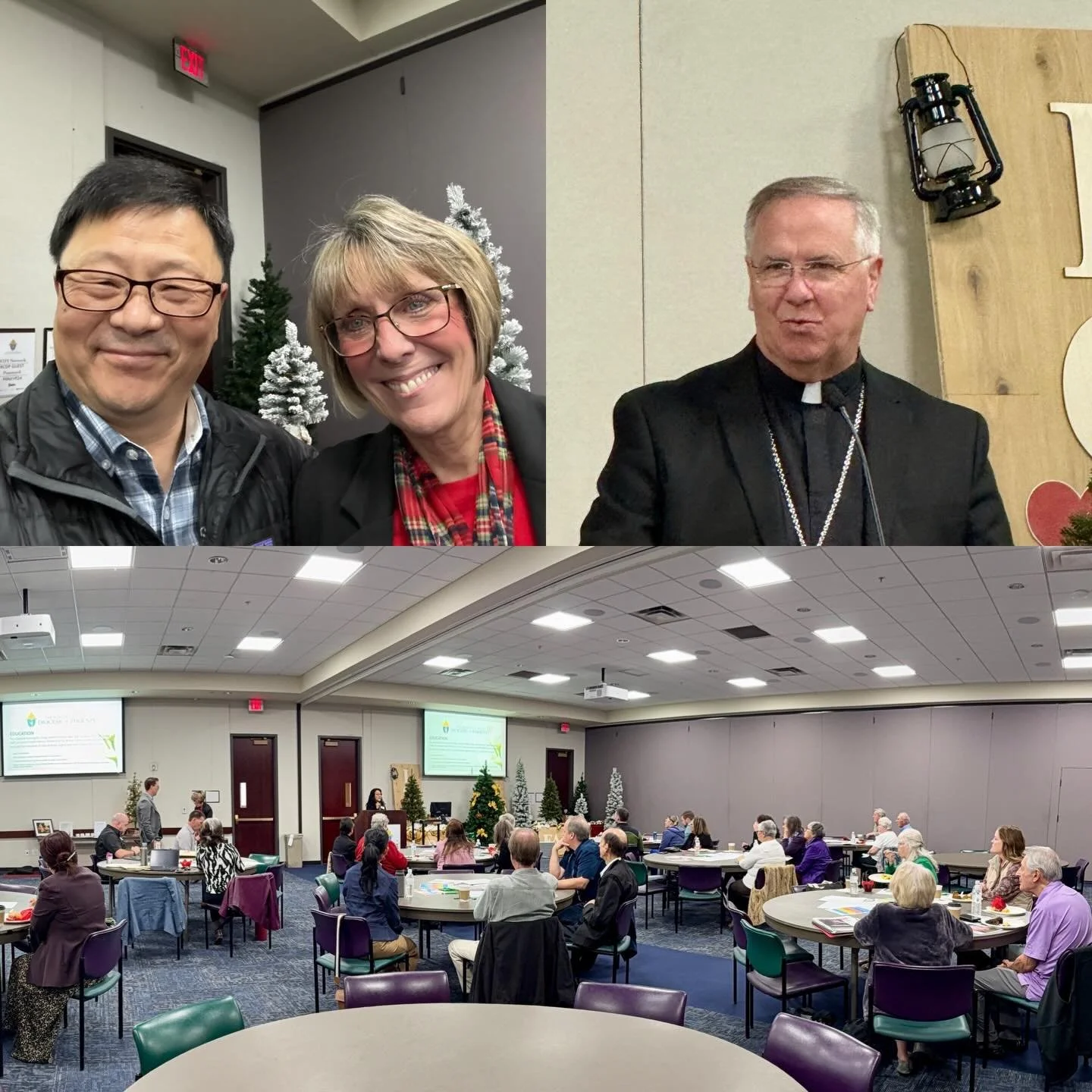 Pastor Yoo led trauma informed training and retreat for Catholic Diocese of Phoenix Mental
Health Ministry ministers with the Director Mary Permoda. Bishop Dolan delivered a powerful message as always.

The training and retreat centered on &ldquo;us&