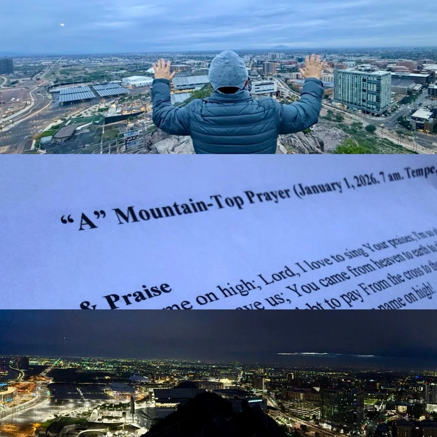 Happy New Year, everyone!
Our tradition of more than two decades with The Faithful City continued even on this cloudy morning. At the &ldquo;A&rdquo; Mountain top prayer for 2026, we prayed with Philippians 4:4&ndash;9 over the body of Christ, our ci