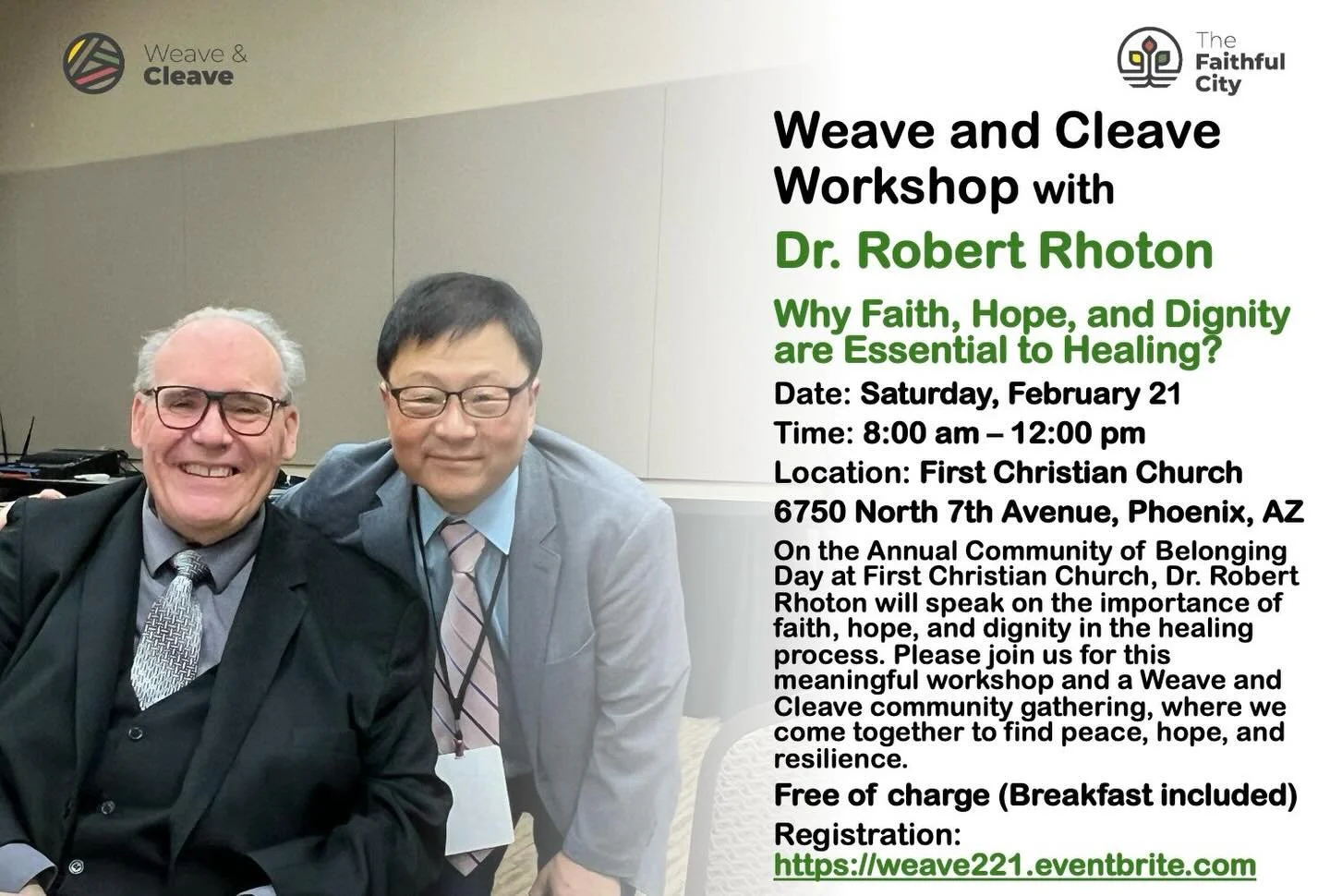 For 2026, TFC has declared our community theme as &ldquo;Bouncing Forward&rdquo;, meditating on Philippians 3 &amp; 4. With this theme, our Weave and Cleave movement is fully committed to helping people become: 
&ldquo;Woven from all spaces, Cleaving