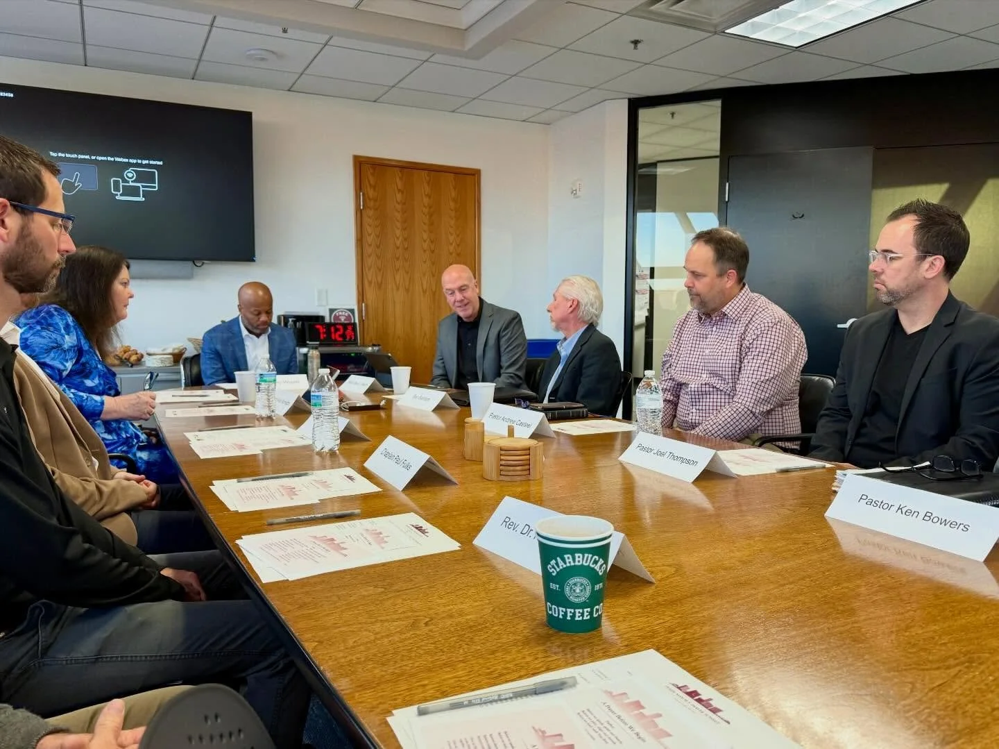 This morning, Tempe Mayor&rsquo;s Prayer Summit! Appreciate Mayor Corey Woods and Jon McHatton&rsquo;s leadership for years, resurrecting For Our City Tempe, and keep collaborating to serve the community together. #prayer #faithleaders #collaboration