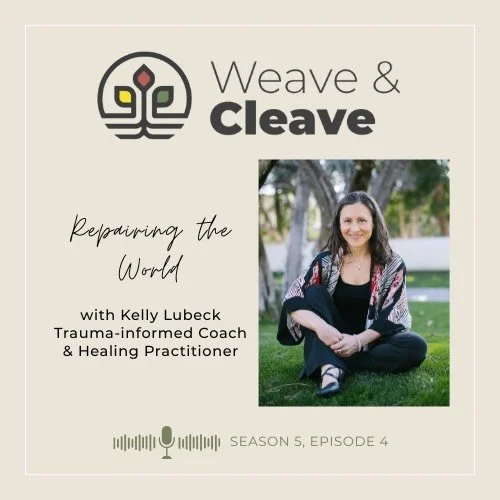 Weave &amp; Cleave Podcast (The Faithful City)
Weaving Voices of Resilience and Belonging
Michelle Stiffler and Sanghoon Yoo

Season 5 Episode 5
Repairing the World: An Interview with Kelly Lubeck

Spreaker
https://www.spreaker.com/episode/repairing-