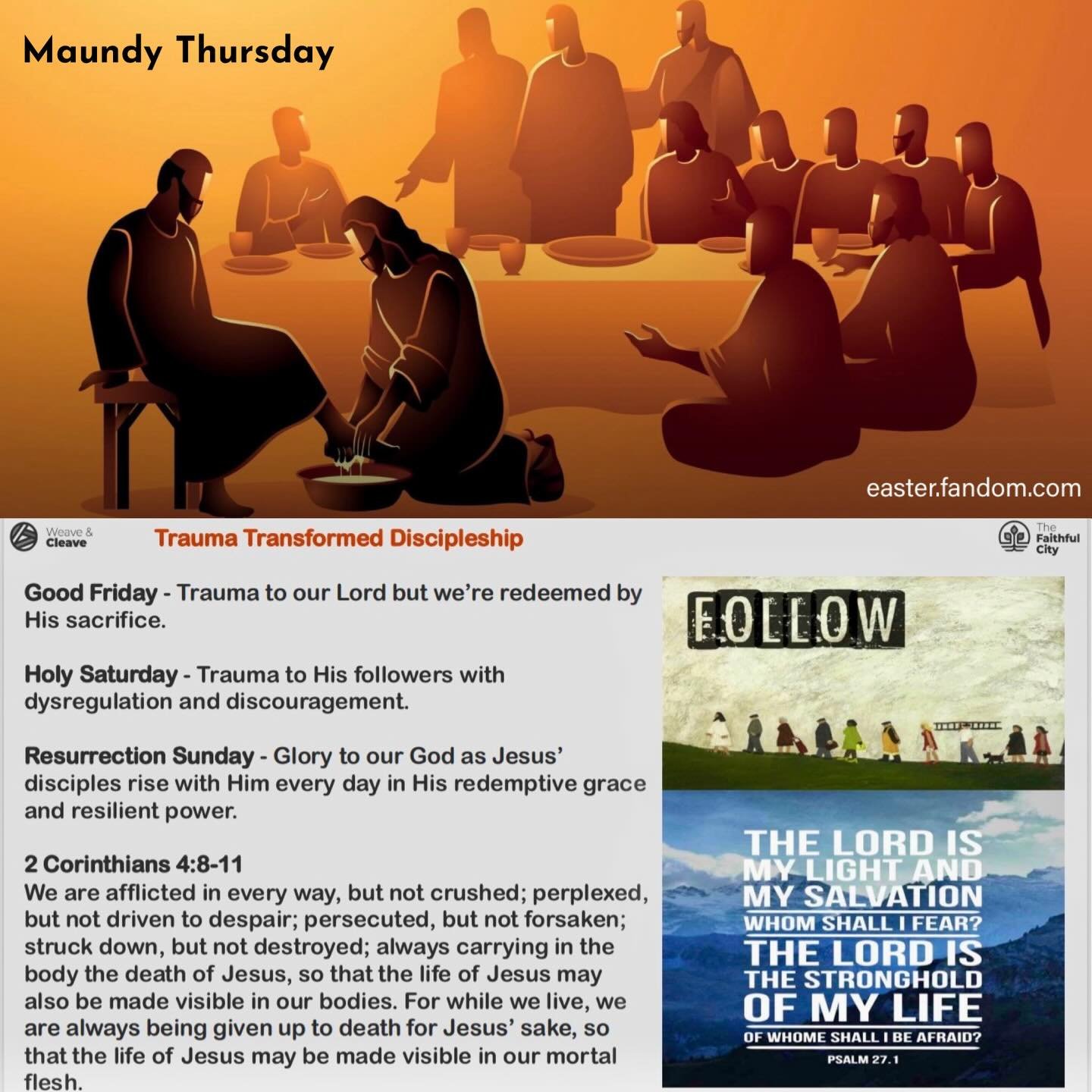 In our Weave and Cleave Movement, we are woven from every space to cleave toward trauma-transformed discipleship where our wounds become a foundation of others&rsquo; healing and restoration. We learn this from the life model of Jesus Christ who died