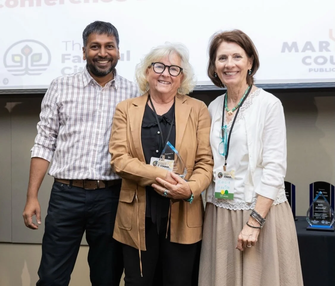 Mother Teresa of Phoenix, Dr. Kit Danley, who devoted her life to the city, caring and discipling so many city leaders and communities for decades! She received the Weave and Cleave Movement Champion Award last year and keeps collaborating together. 