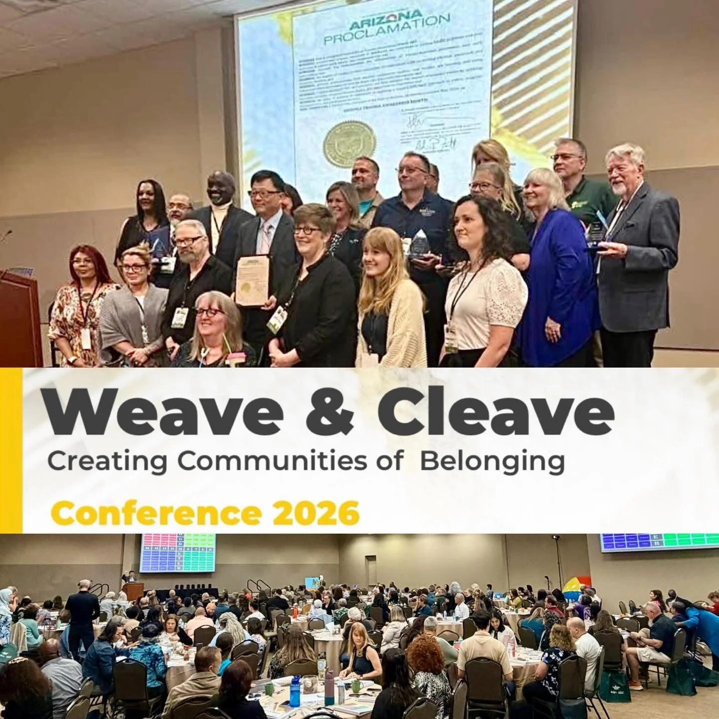 Hello everyone,
The 4th Annual Weave and Cleave Conference has concluded successfully, and I would like to share my sincerest &ldquo;Thank You!&rdquo; to everyone who participated.

The theme this year was &ldquo;Bouncing Forward.&rdquo; We welcomed 