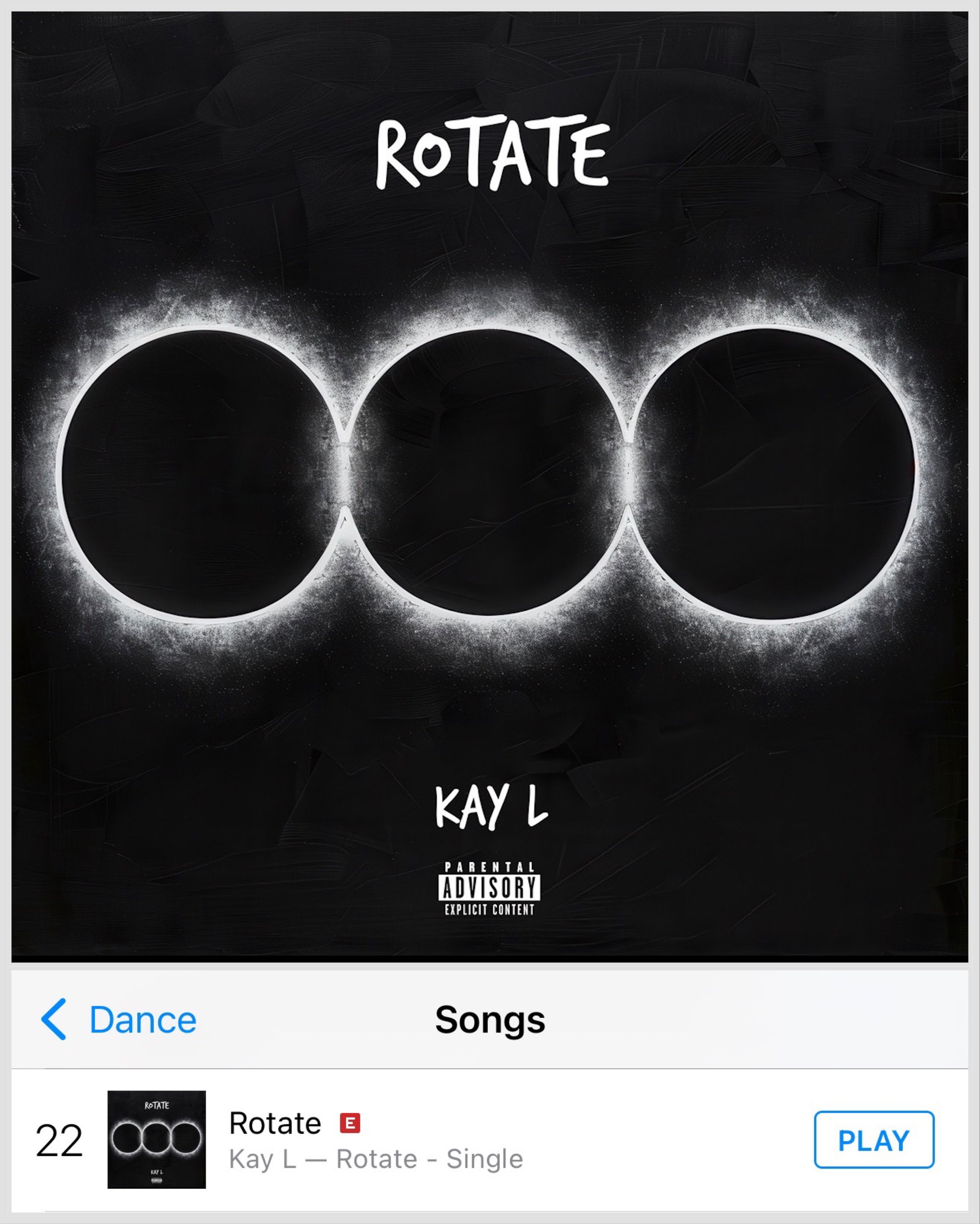 Kay L’s Infectious New Single “Rotate” Soars to #22 on the iTunes USA Dance Charts