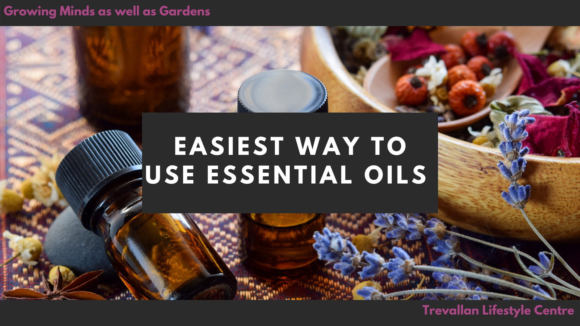 Easiest way to use my Essential Oils