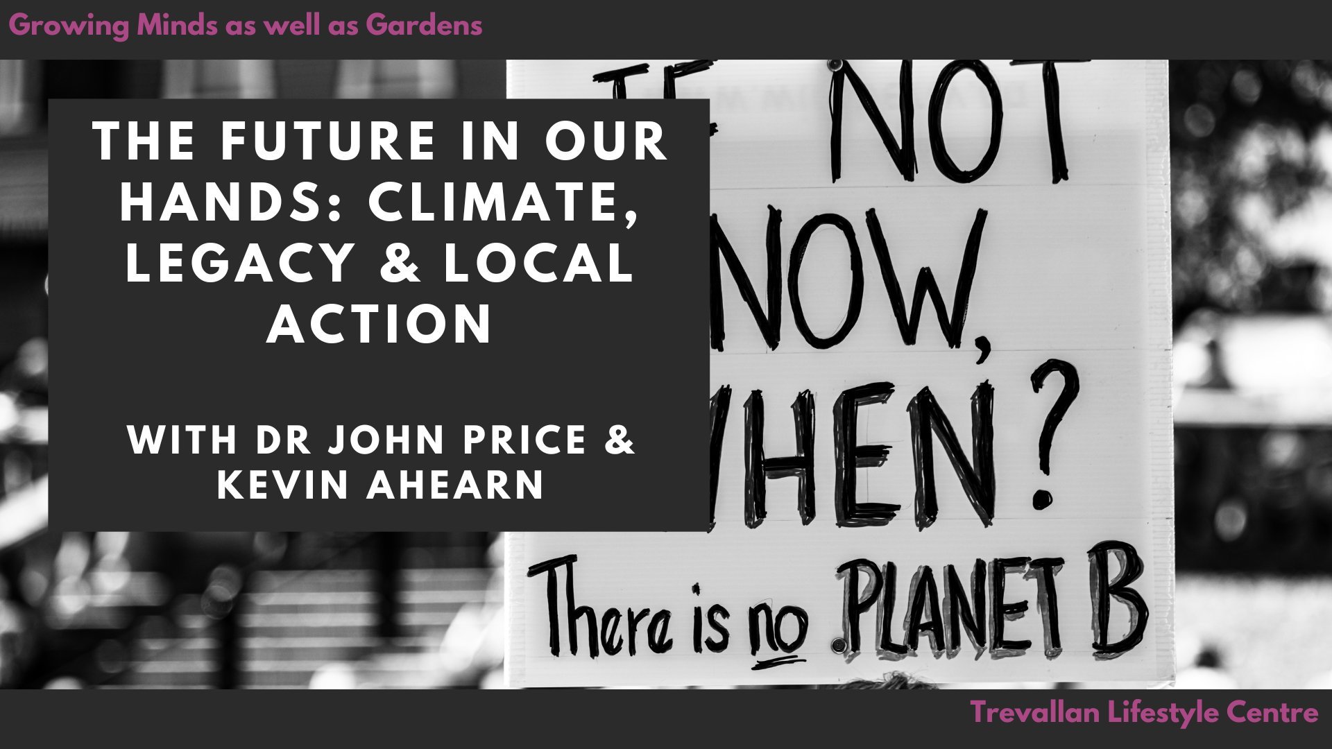 Trevallan's Next Event has been announced and it's a little bit different but very relevant. 

This is not just another climate talk. It&rsquo;s a worthwhile conversation!

Join us at Trevallan for a powerful morning with two incredible speakers:

Dr