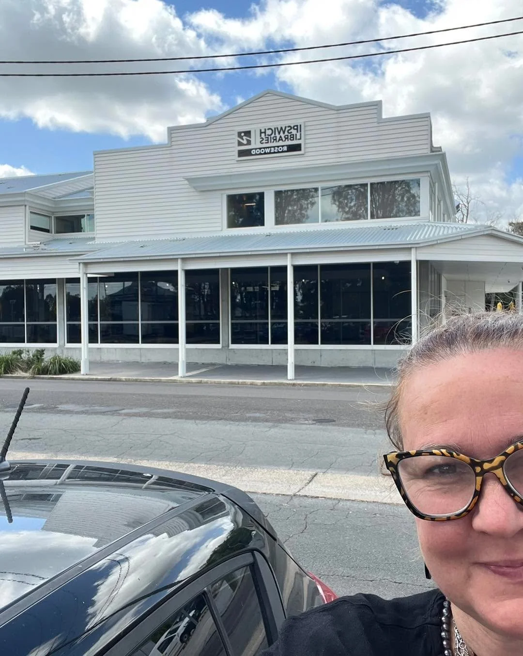 Well I&rsquo;m here at Rosewood Library getting ready to wow the crowd with my awesome personality!

This means though that I can&rsquo;t be in two places at once. So today Carol and Lorelle are manning the shop but the Coffee Van is closed. 

Don&rs
