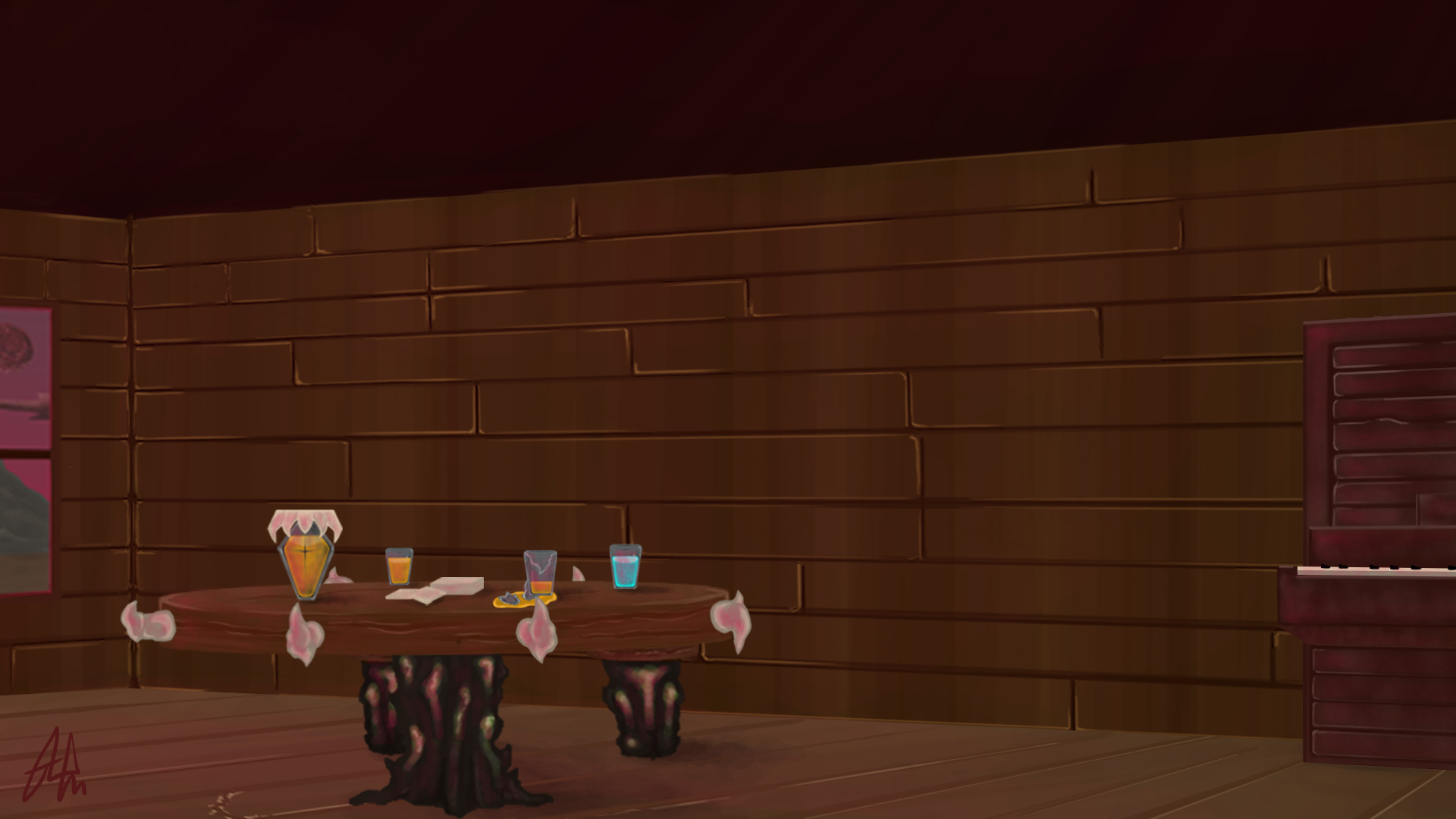 The Last Riders...And Hell Followed With Him
[Scene 14 Background]