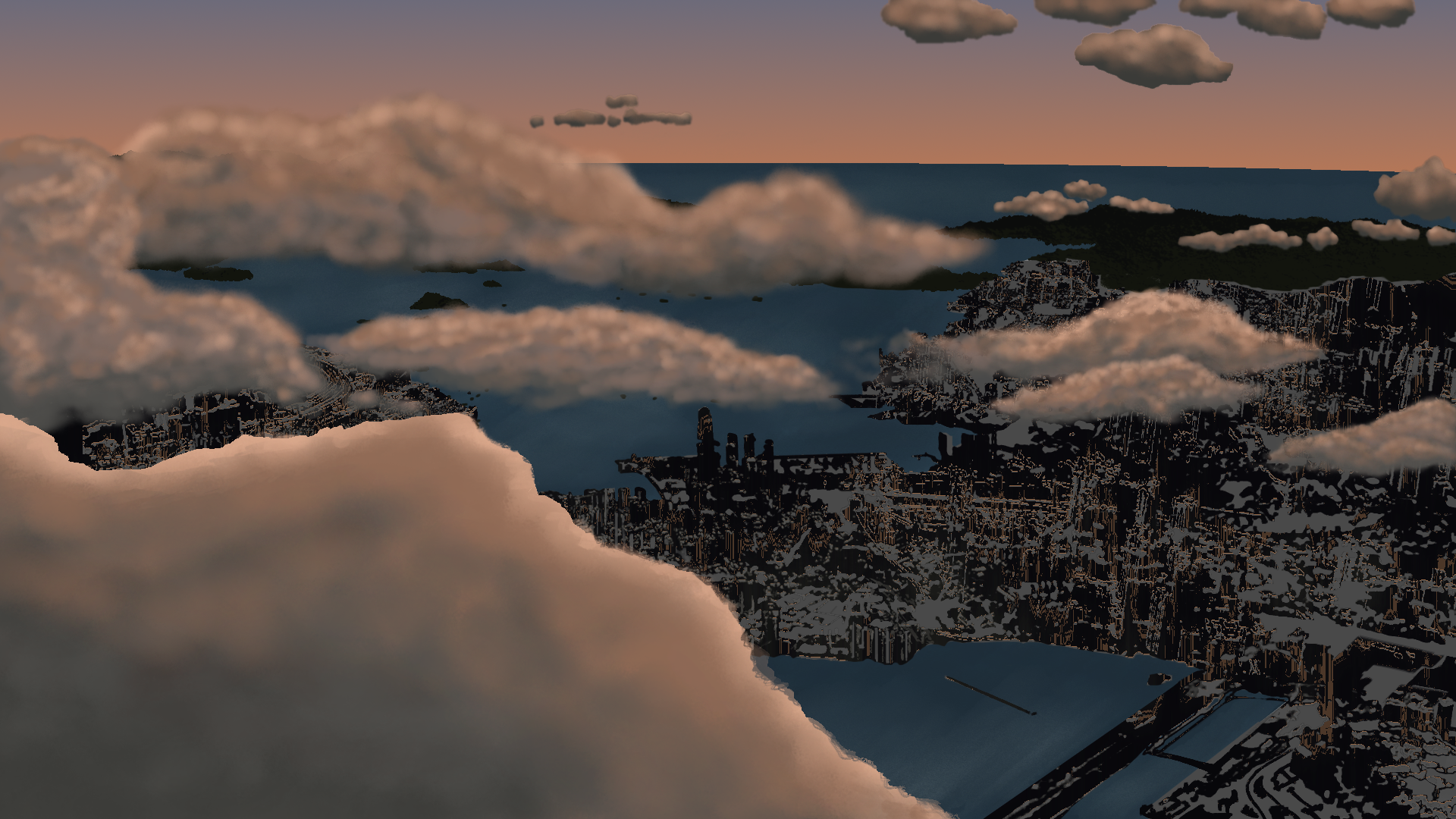 Revival - Hong Kong Cityscape From Above
