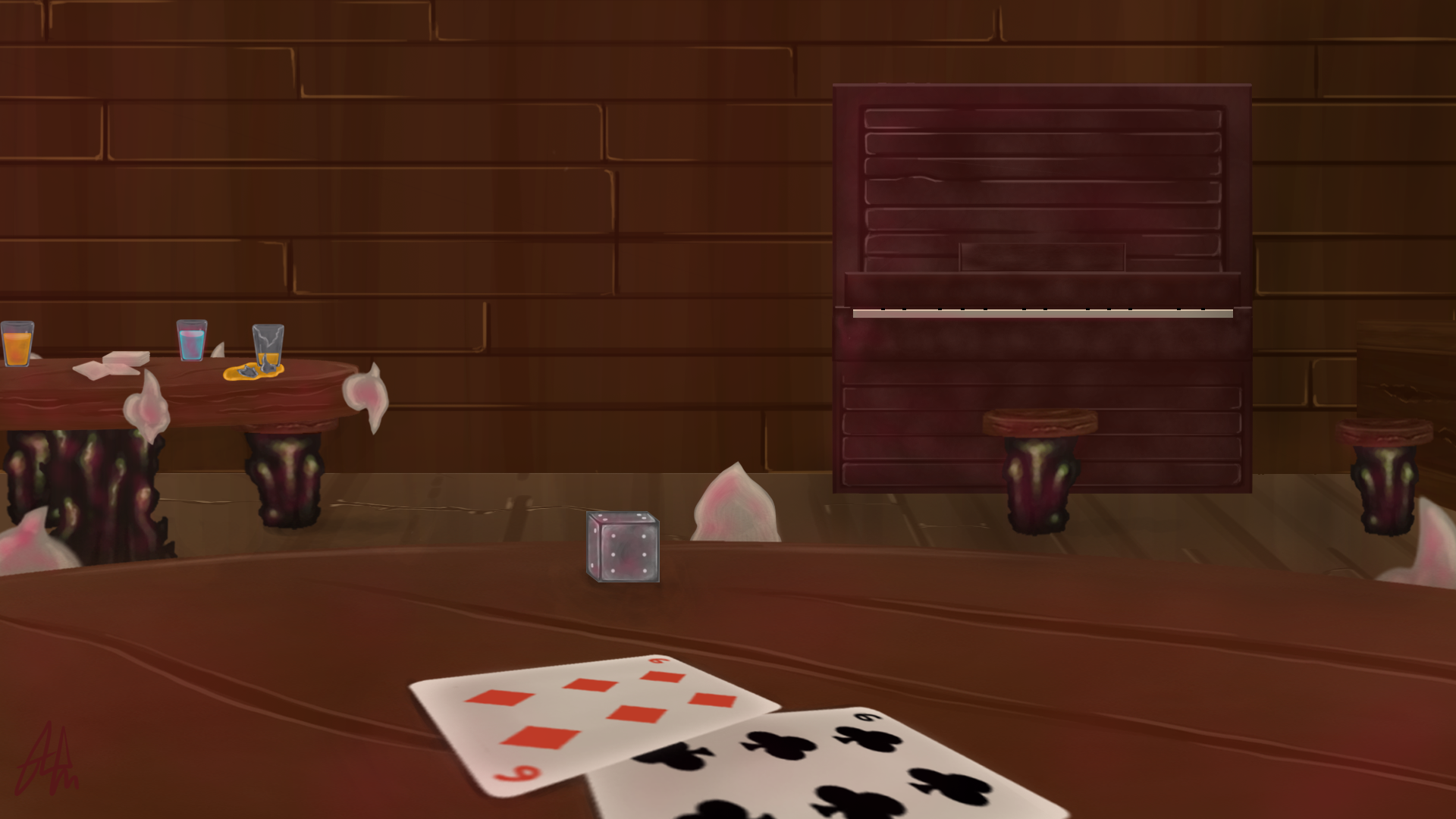 The Last Riders...And Hell Followed With Him
[Scene 8 Background]