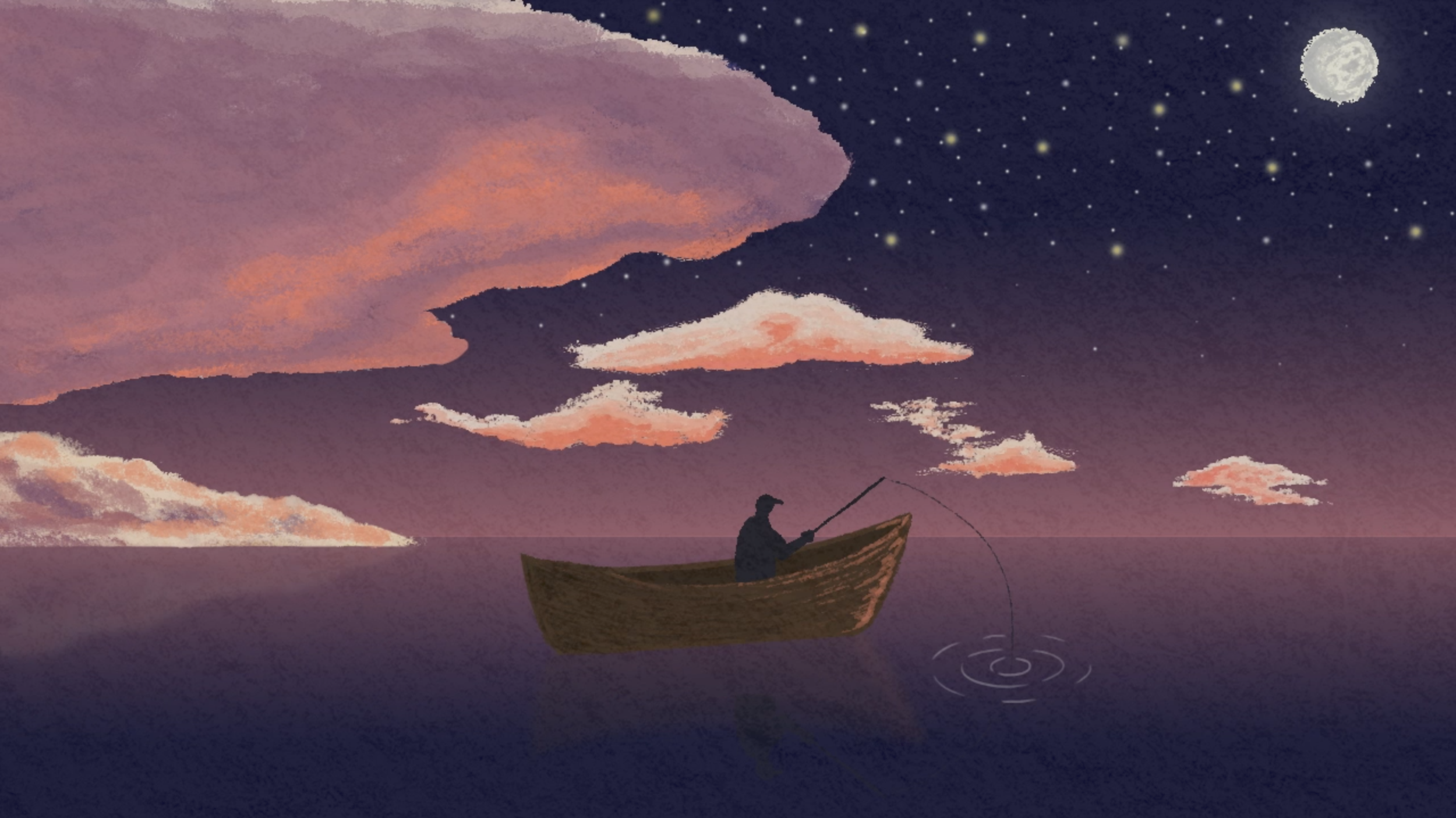 Aimer - Moon River - Visual Illustration