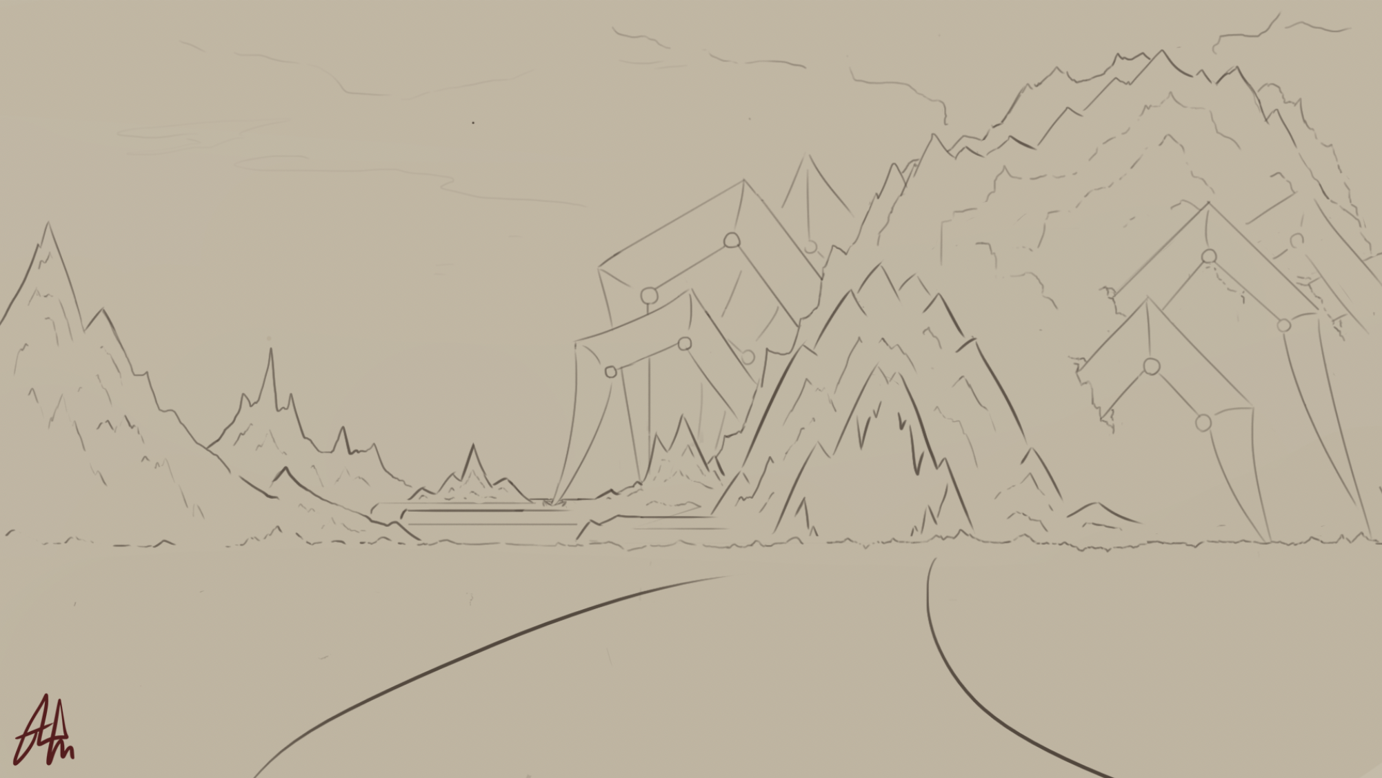 The Last Riders...And Hell Followed With Him
[Concept Background 1]