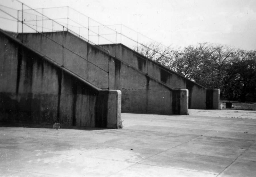Strathfield handball courts known as ‘Davy’s Dell’, 1958. Christian Brothers’ Archive, NSW.