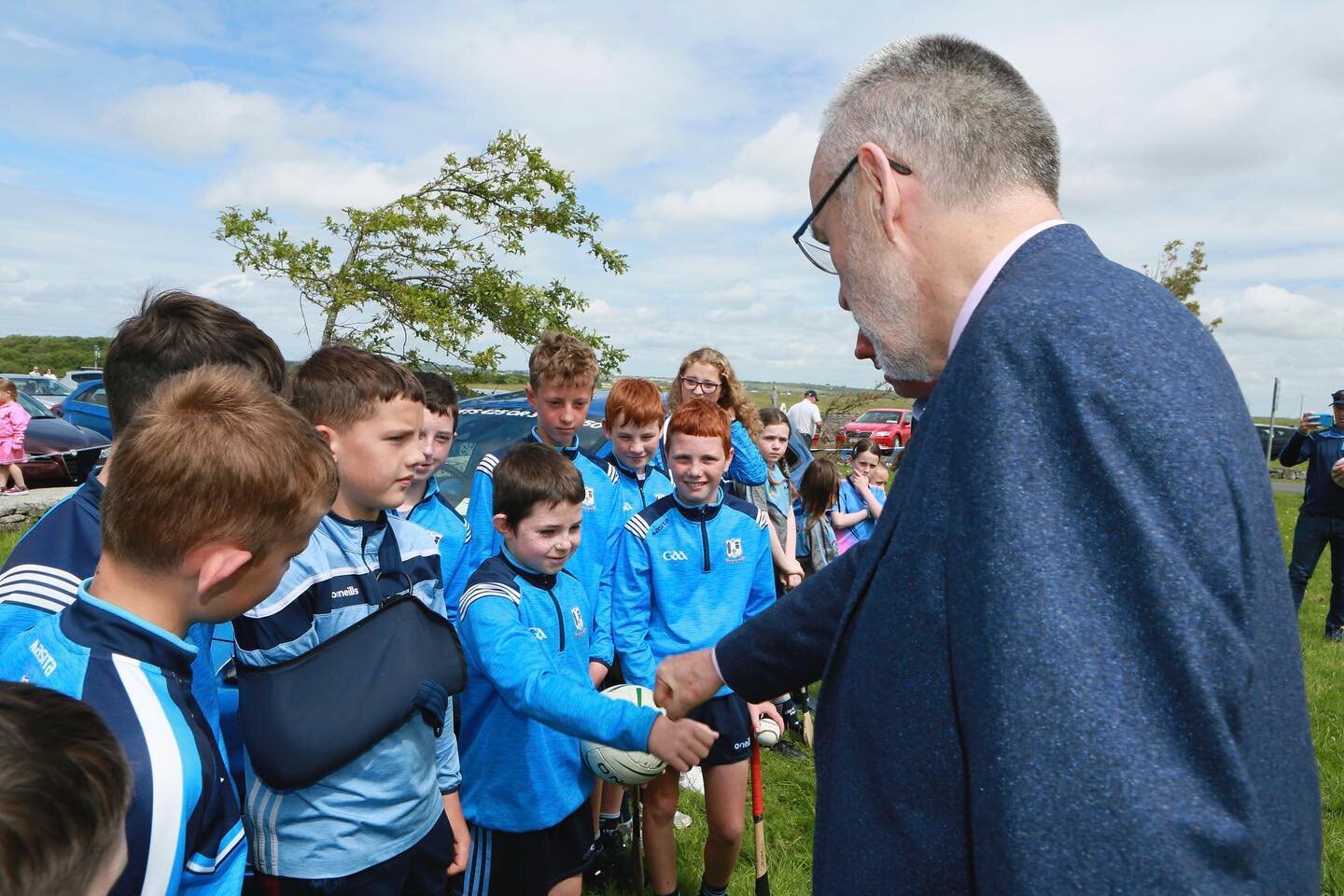 It was an honour to be part of GAA President Larry McCarthy&rsquo;s visit to view the site &amp; vision for the &euro;7.2m Renville Sport &amp; Community Grounds of excellence. 
Being part of the Management Committee for the development over the last