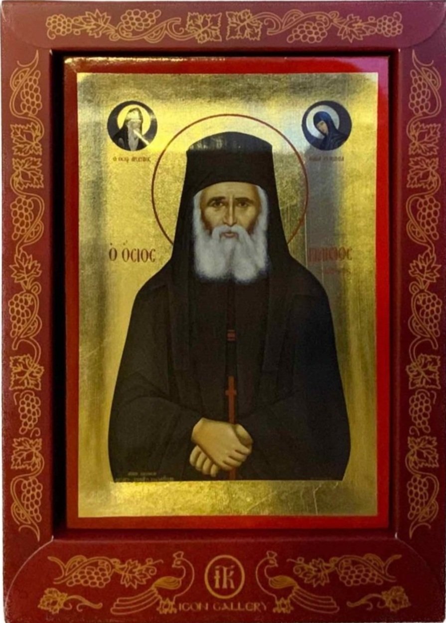 Εικόνα Μεταξοτυπία σε Κουτί Άγιος Παΐσιος