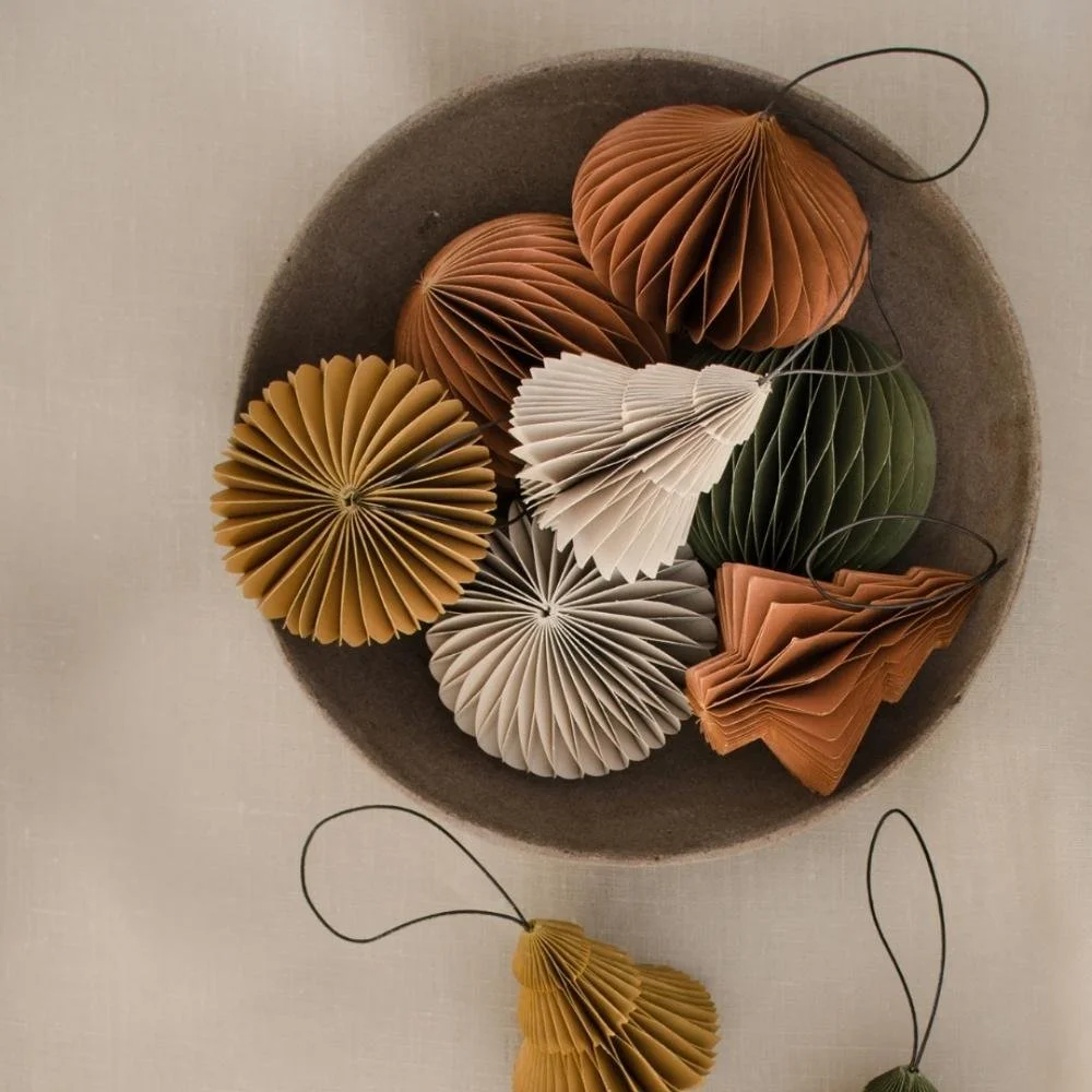 Paper Christmas decorations 