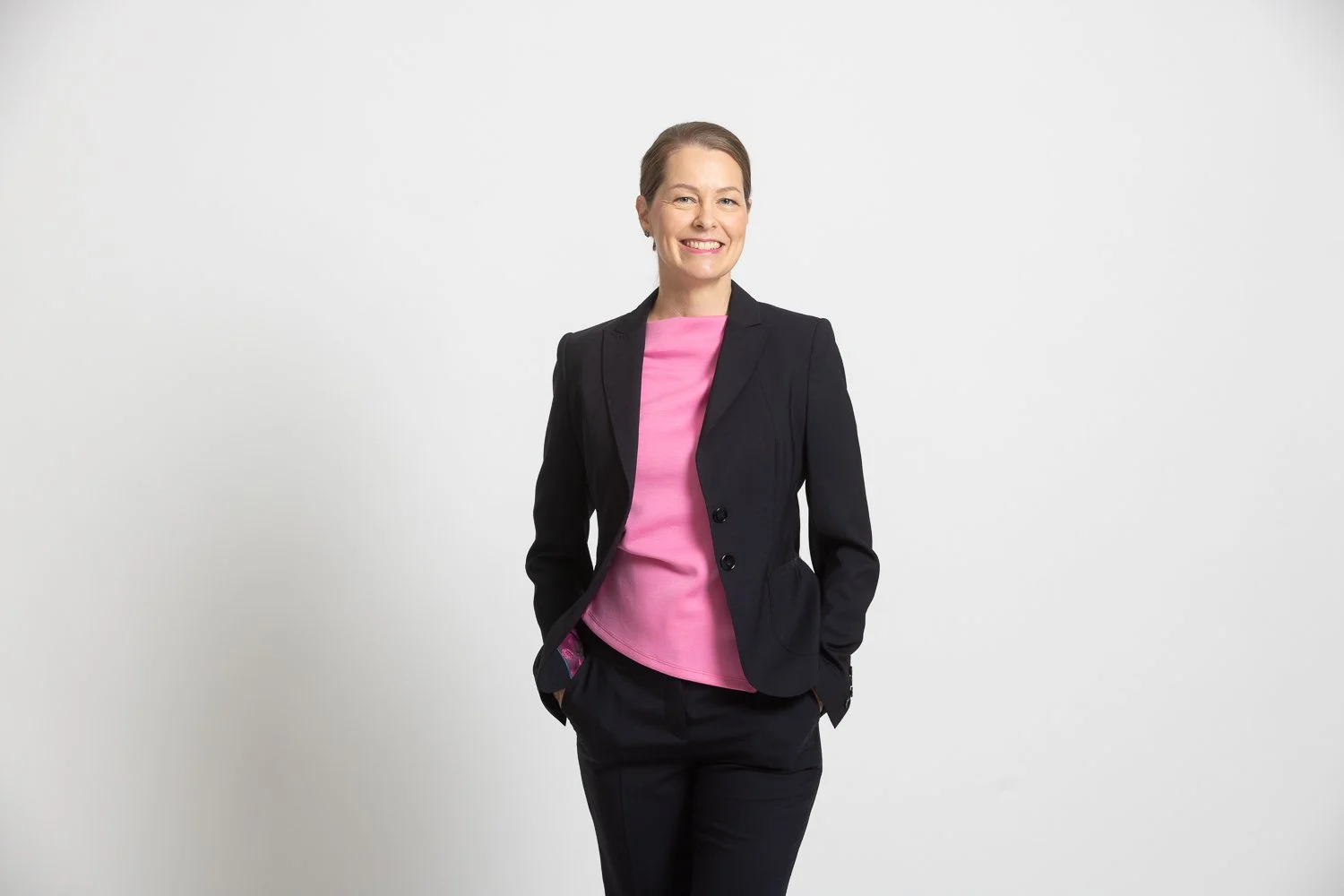 Studiossa otettu henkilökuva