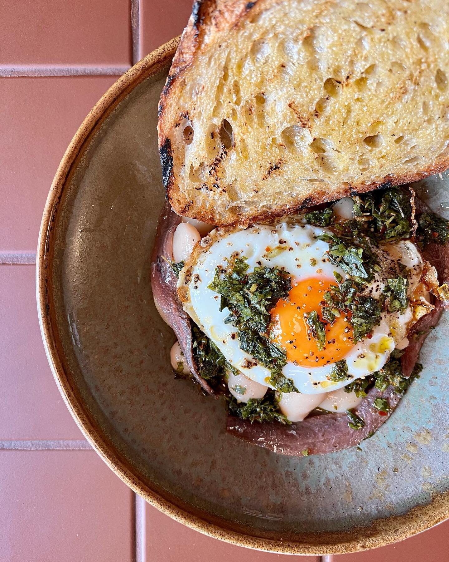 What a weekend!
We launched our new seasonal menu this week and wow, our butter bean, ortiz anchovies, with chimichurri and fried egg dish is getting a lot of love!  It&rsquo;s on our breakfast menu so come in this Tuesday from 7am and tell us what y
