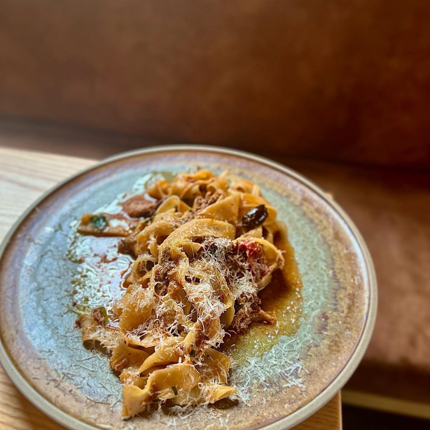 As the winds pick up around Wellington we&rsquo;re serving up our Lamb &amp; Olive Ragu Pappardelle from 11:30AM. It&rsquo;s hearty, warm and delicious; everything you want when a polar blast is forecast to casually pass through this week!