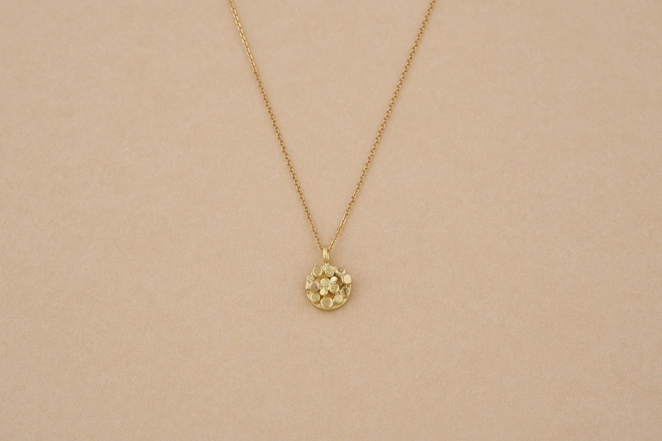 Scatter Dot Pendant, Various Metals Available