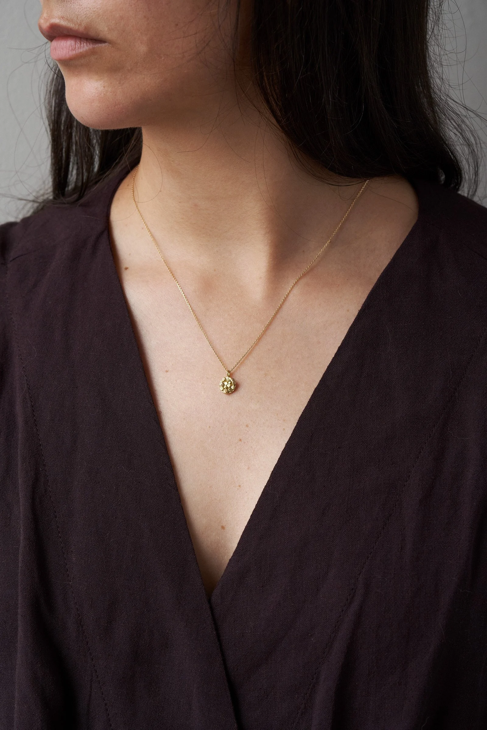 Scatter Dot Pendant, Various Metals Available