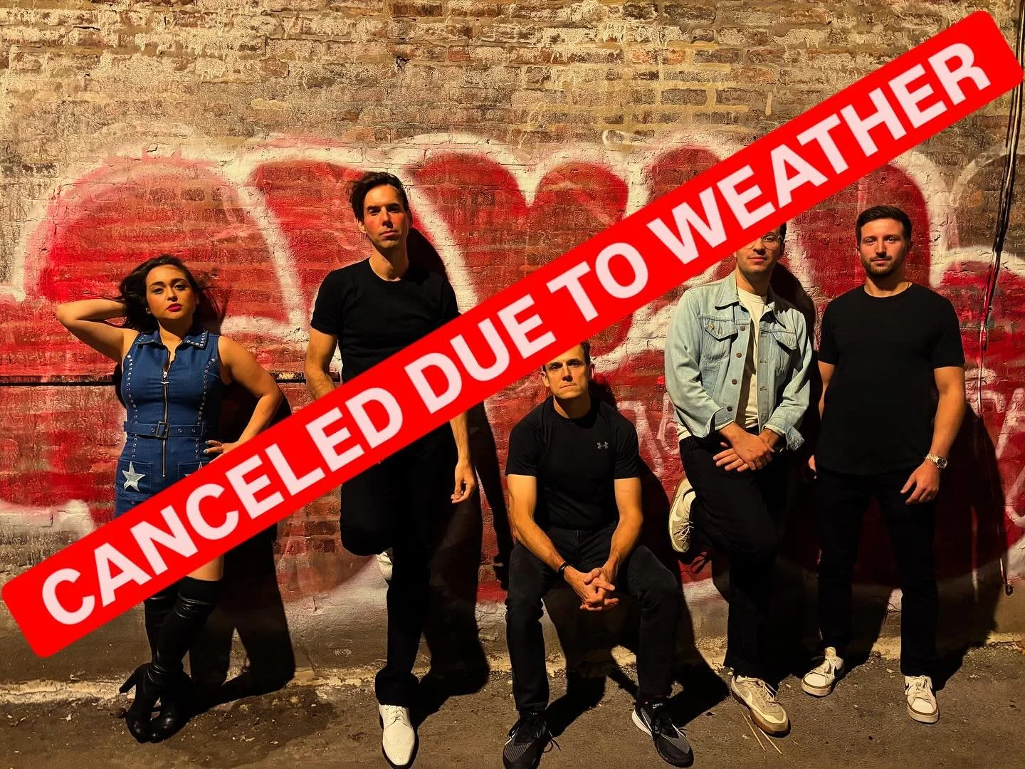 Sadly we&rsquo;re canceling our planned appearance at Lincoln Square Summer Concert Series due to the thunderstorms. We&rsquo;re devastated!! We were looking forward to playing for you ☹️ Watch this space for our next show!