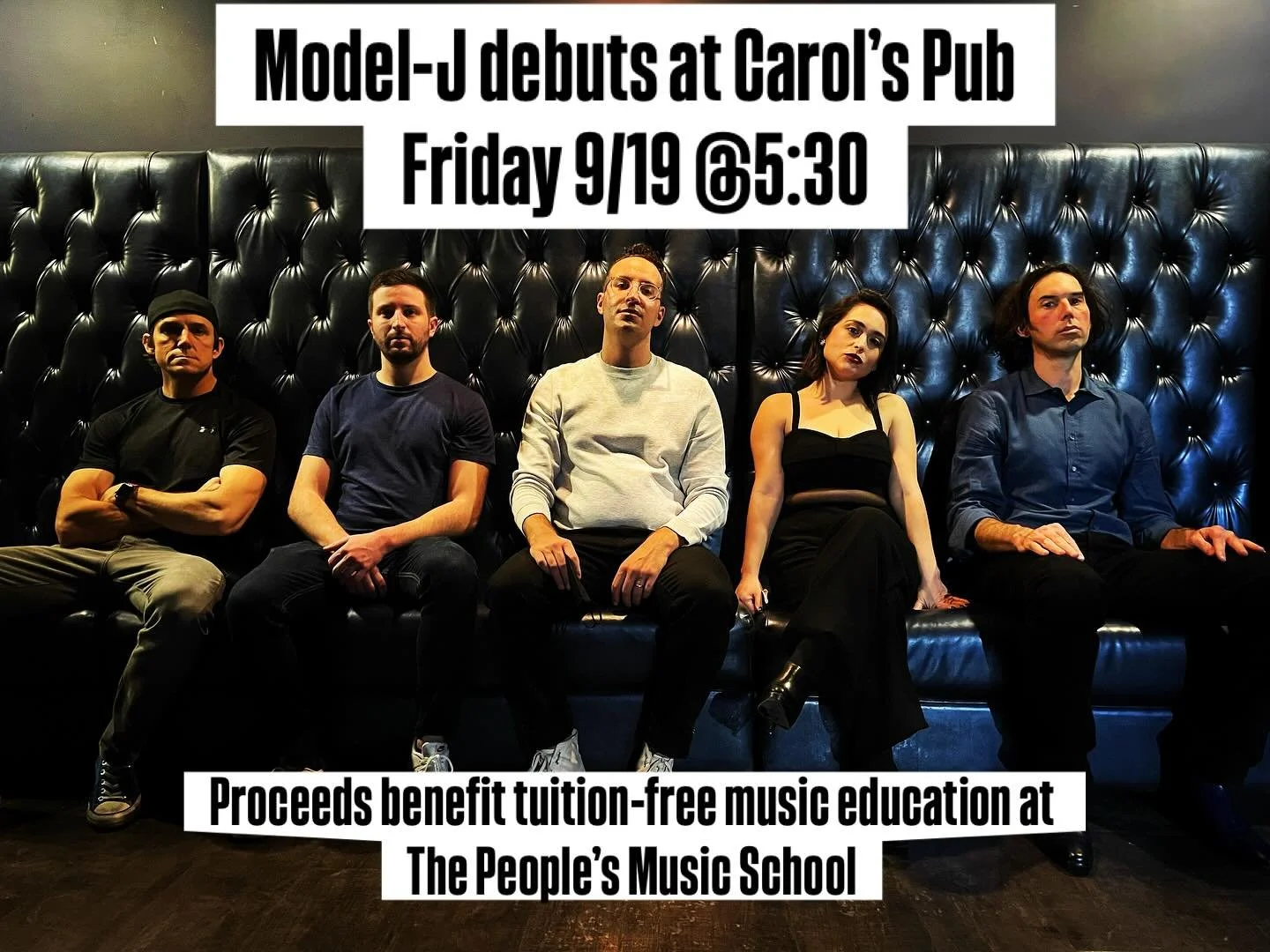 Come out 9/19 to @carolschicago to support @peoplesmusicschool !! Each $50 ticket includes 2 drinks and buffet, and is the equivalent of buying a student one free music lesson. Raffles and prizes and rock and roll, oh my! 

Tickets at link in bio and