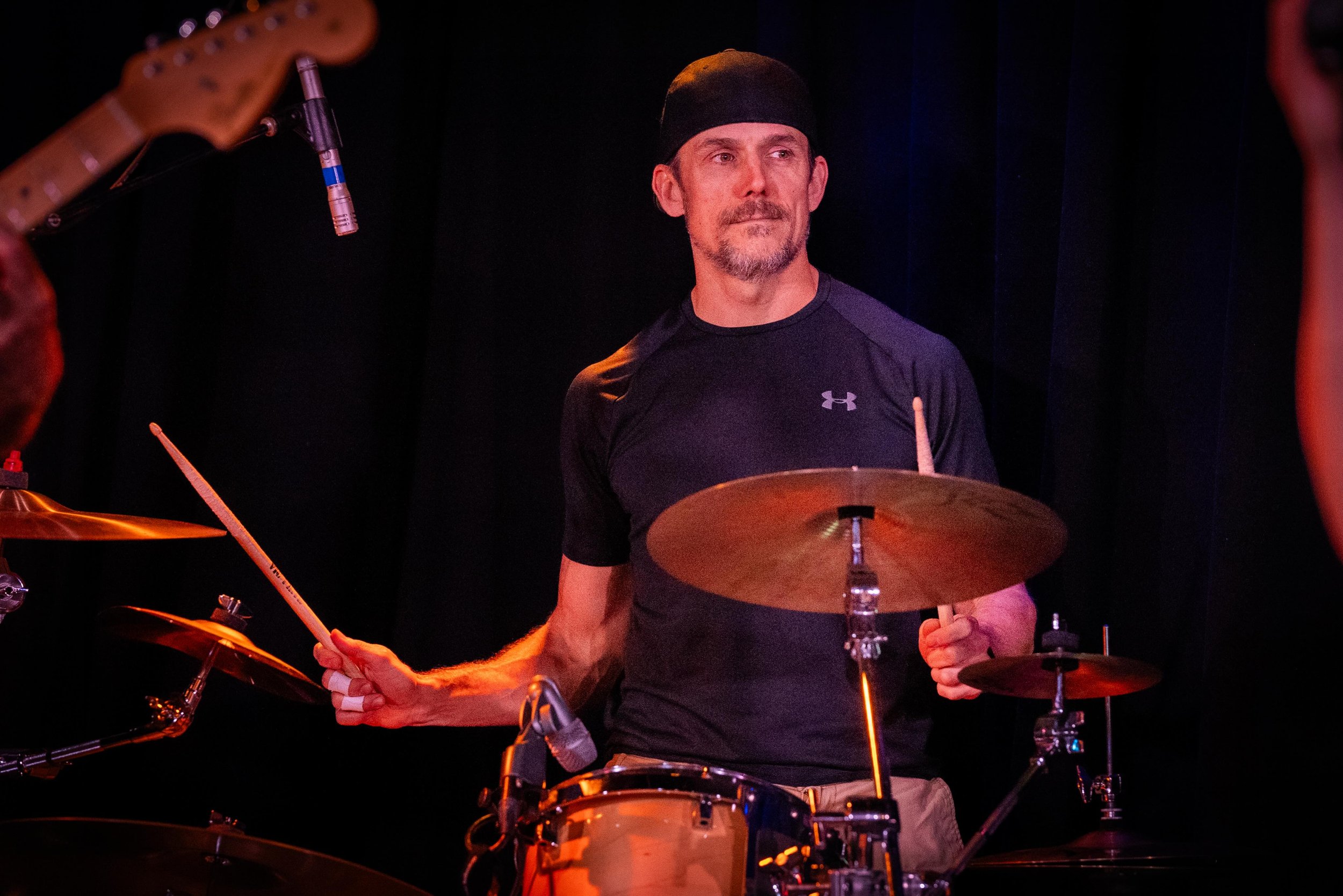 Happy birthday @christopher_paquette ! The literal beating heart of our band, who keeps us flawlessly honest on song structure, who always knows what wacky time signature Angine de Poitrine is using. We hope you are having cake with your carrots! 🥕?