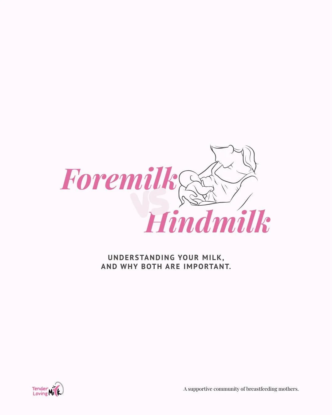 Ever heard the terms &ldquo;foremilk&rdquo; and &ldquo;hindmilk&rdquo; and wondered if you need to do something about them? 💭

Here&rsquo;s the truth: your body knows what it&rsquo;s doing.

As long as baby is allowed to nurse fully and at their own