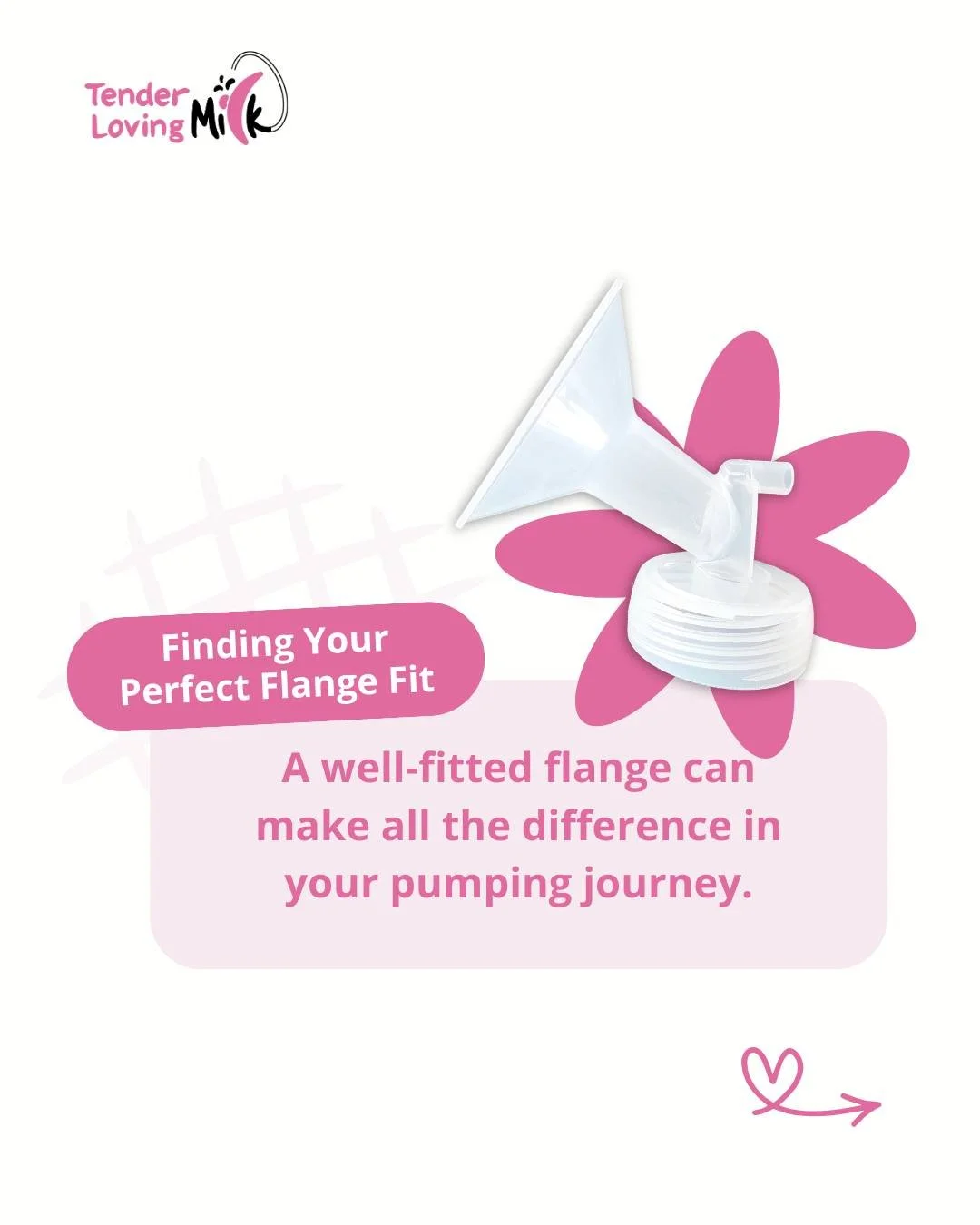 Finding your perfect fit makes all the difference. 🩷

The right flange size helps you pump more milk, more comfortably, and prevents issues like clogged ducts or nipple pain.

Measure just your nipple, if need be, add 1&ndash;2mm for comfort. Sizes 