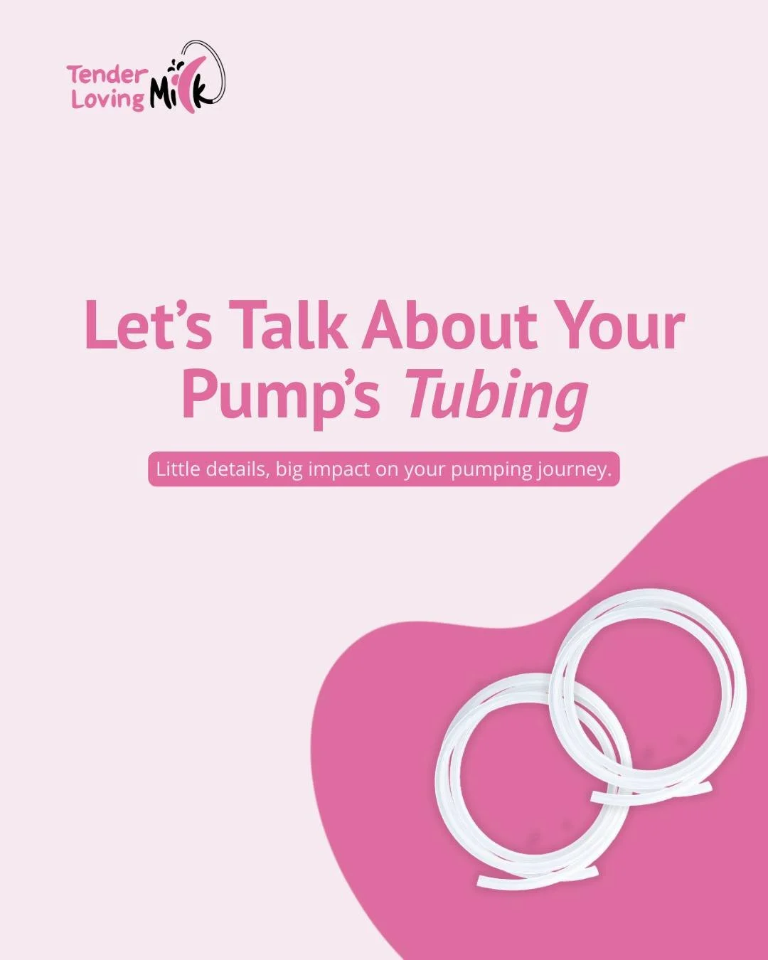 Quietly working hard, just like you. =)

Tubing helps maintain consistent suction and flow, but over time, it can develop moisture, wear, or reduced performance.

Replacing it when it&rsquo;s needed ensures your pump runs smoothly and your milk stays