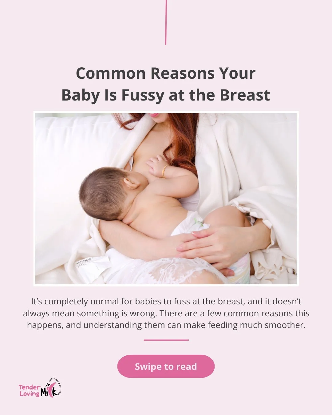 If your baby is fussy during feeds, you&rsquo;re not alone, this is incredibly common and usually has a simple explanation. Understanding why it happens can make breastfeeding feel less stressful and much more manageable.

Here are some of the most c