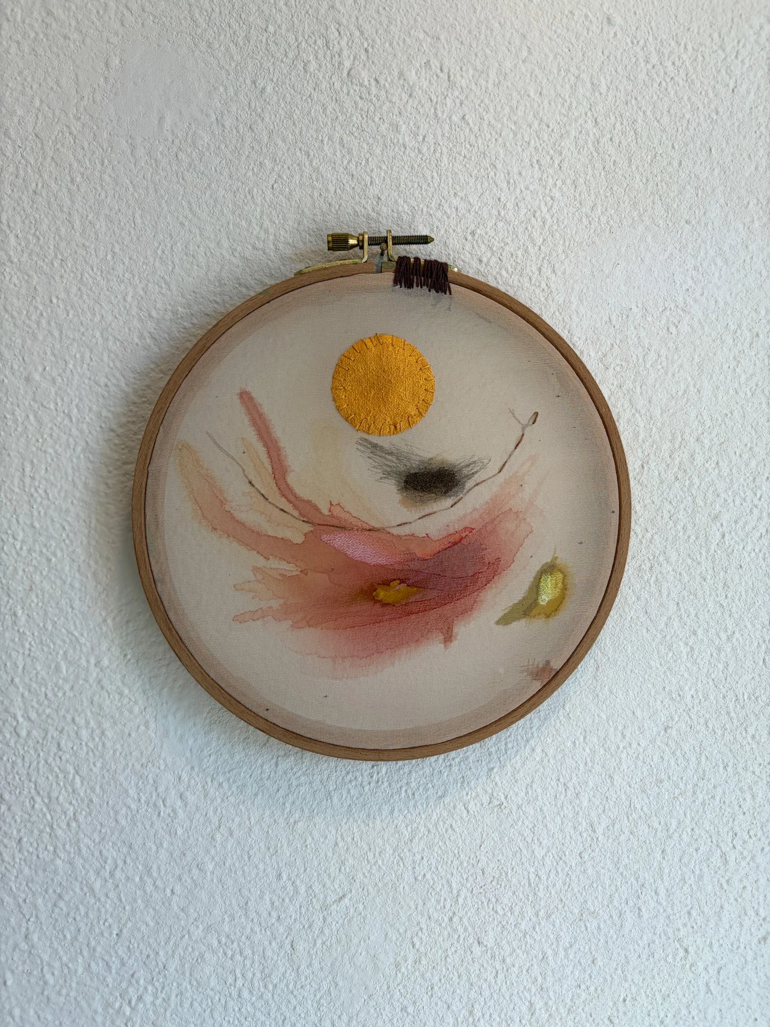25 (7" hoop on silk)