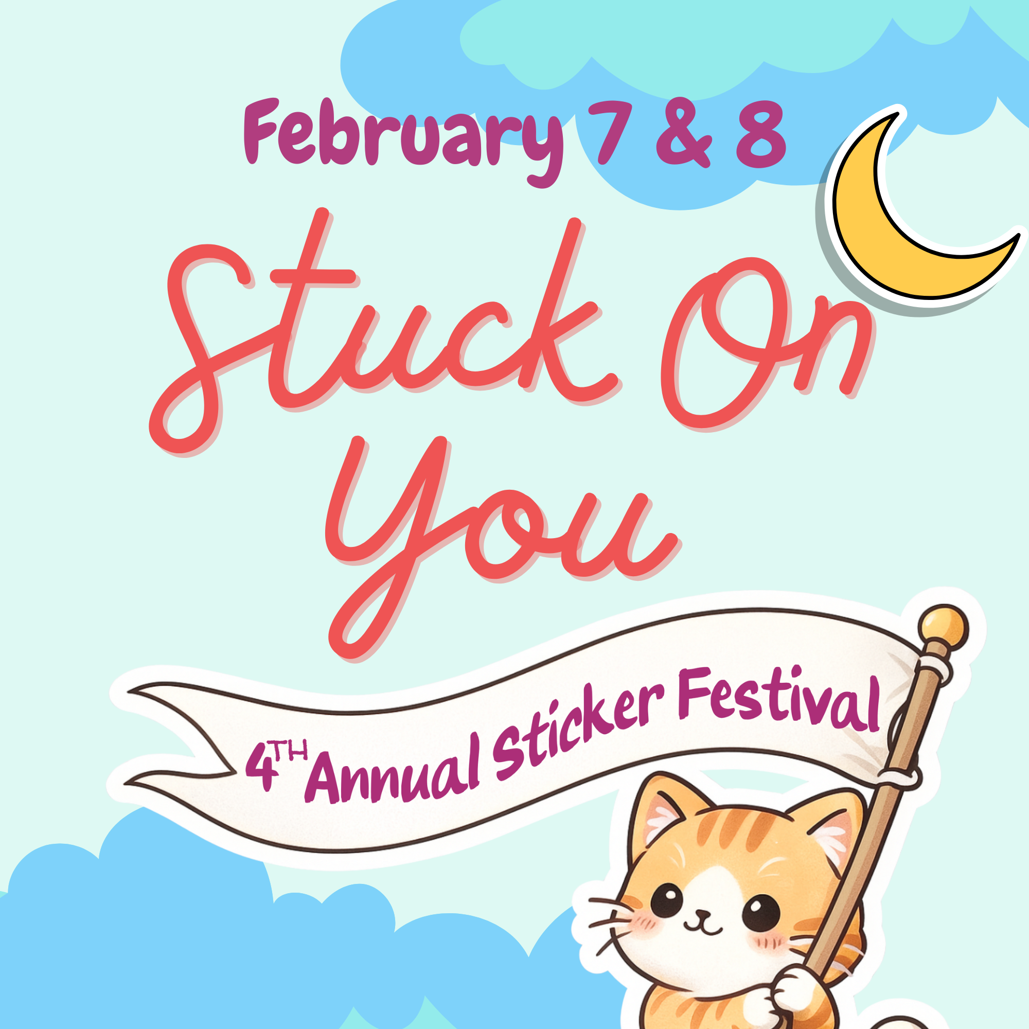 Discover hundreds of stickers from indie artists, illustrators, small makers and from around the world. Swap, shop, and treat yourself to original designs perfect for water bottles, laptops, and journals. A must-visit event for sticker lovers of all 