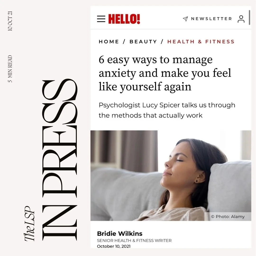 6 Easy Ways To Manage Anxiety and Make You Feel Like Yourself Again